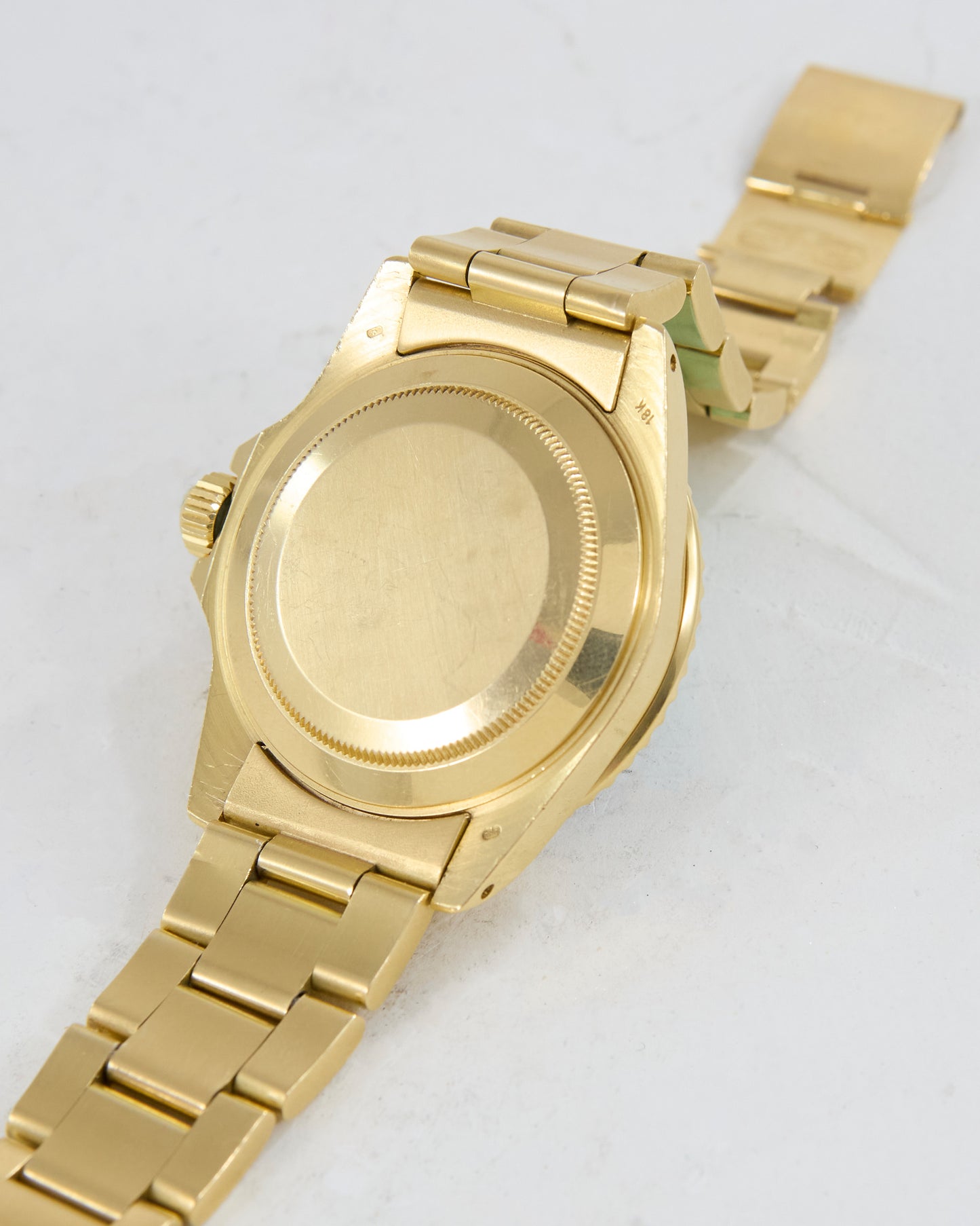 Rolex Submariner Black Nipple Dial in Yellow Gold Case and Bracelet