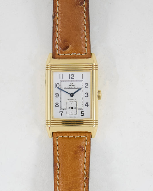 JAEGER-LECOULTRE REVERSO GRANDE TAILLE IN YELLOW GOLD