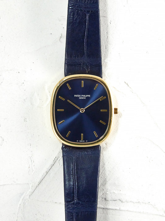 PATEK PHILIPPE GOLDEN ELLIPSE AUTOMATIC WITH ORIGINAL PAPERS