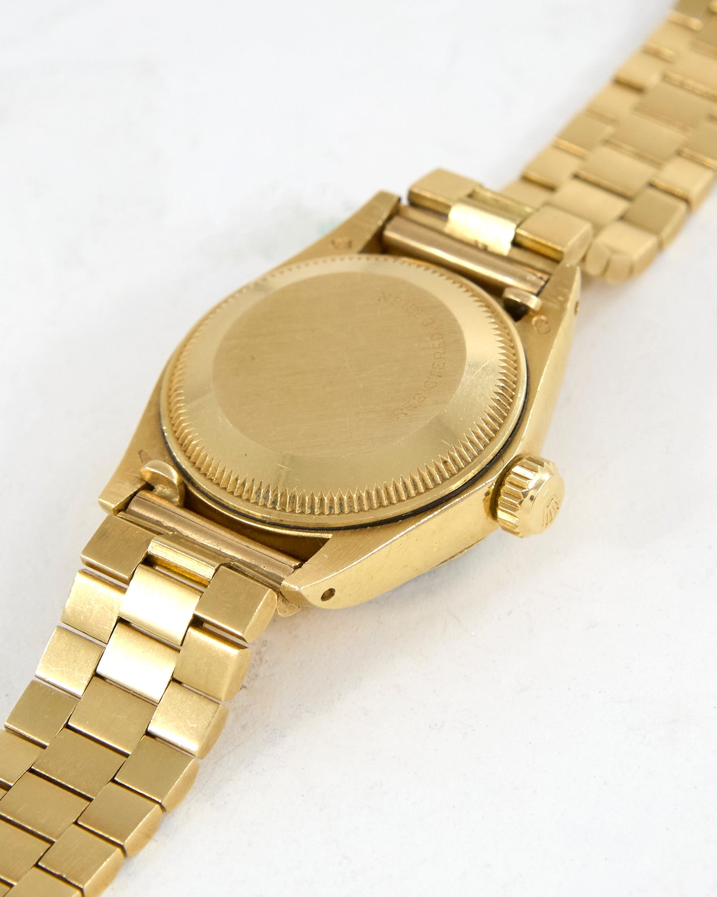 Rolex Ladies Datejust with Malachite Dial on President Bracelet