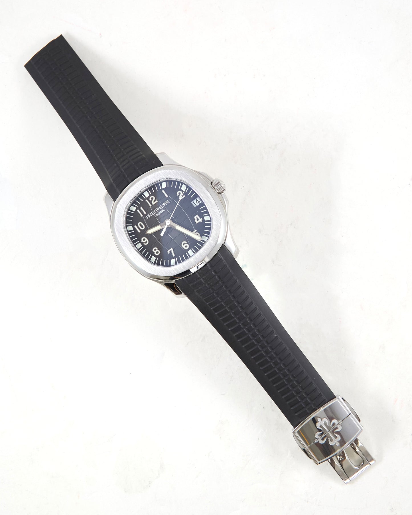 Patek Philippe Aquanaut 5165A in Steel Case on Rubber Strap