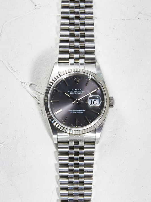 ROLEX GREY DIAL DATEJUST