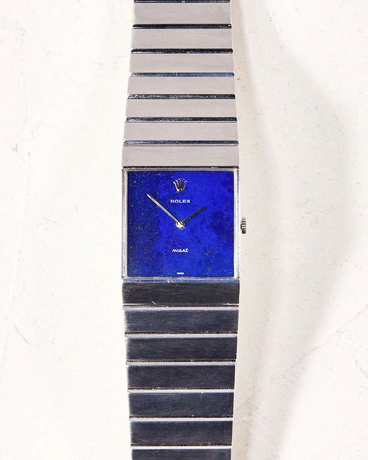 ROLEX WHITE GOLD KING MIDAS