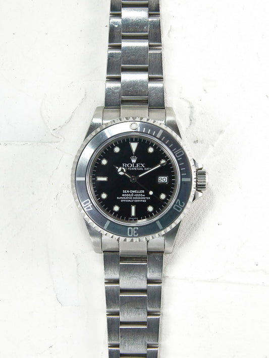 ROLEX SEA-DWELLER SWISS ONLY DIAL WITH FADED BEZEL