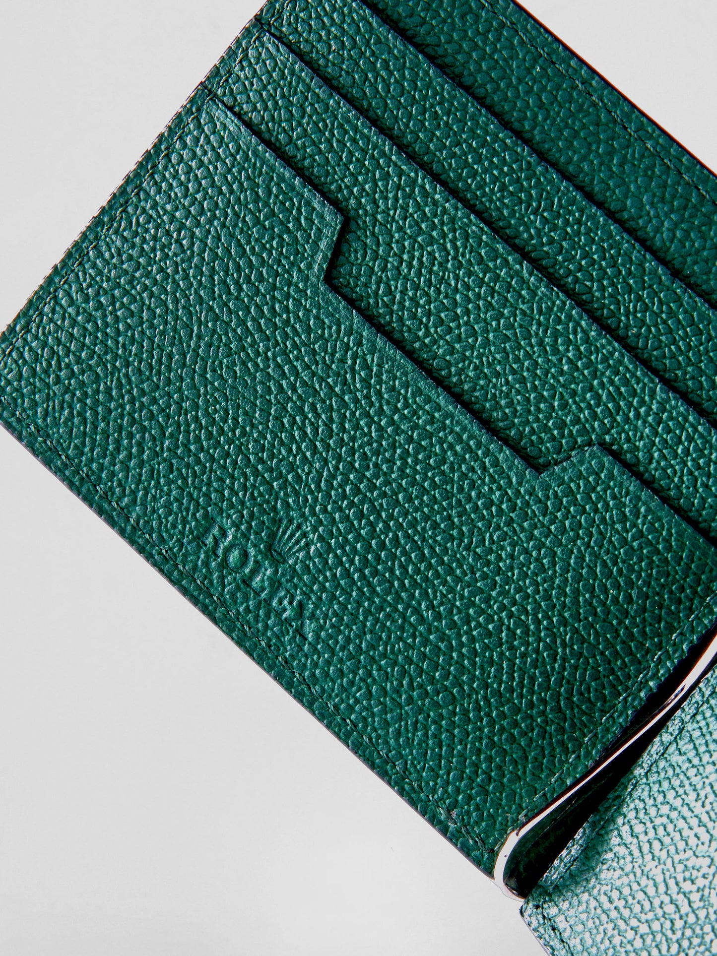 ROLEX BIFOLD LEATHER WALLET