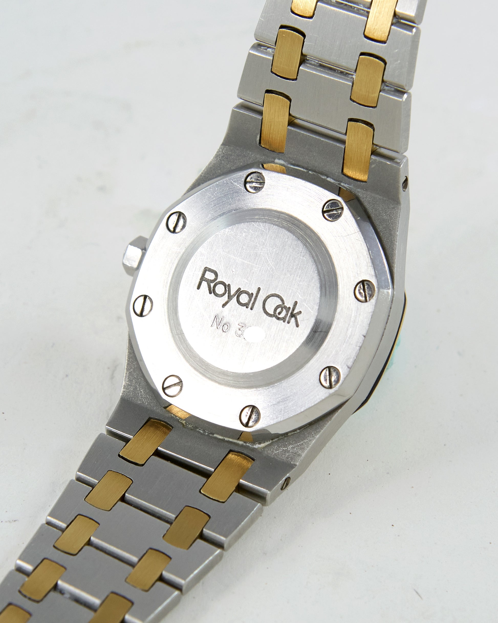 Caseback of Audemars Piguet Royal Oak 8638SA