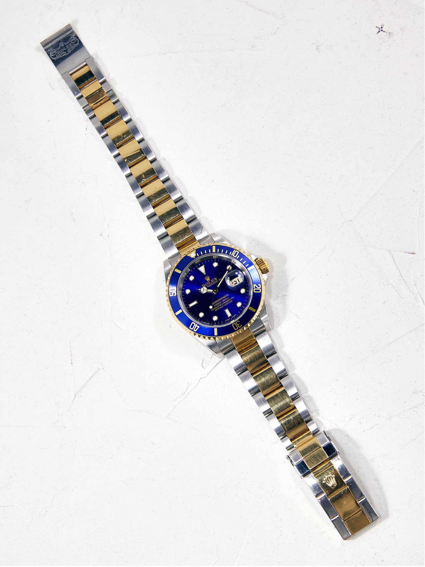 ROLEX BLUE 2-TONE SUBMARINER