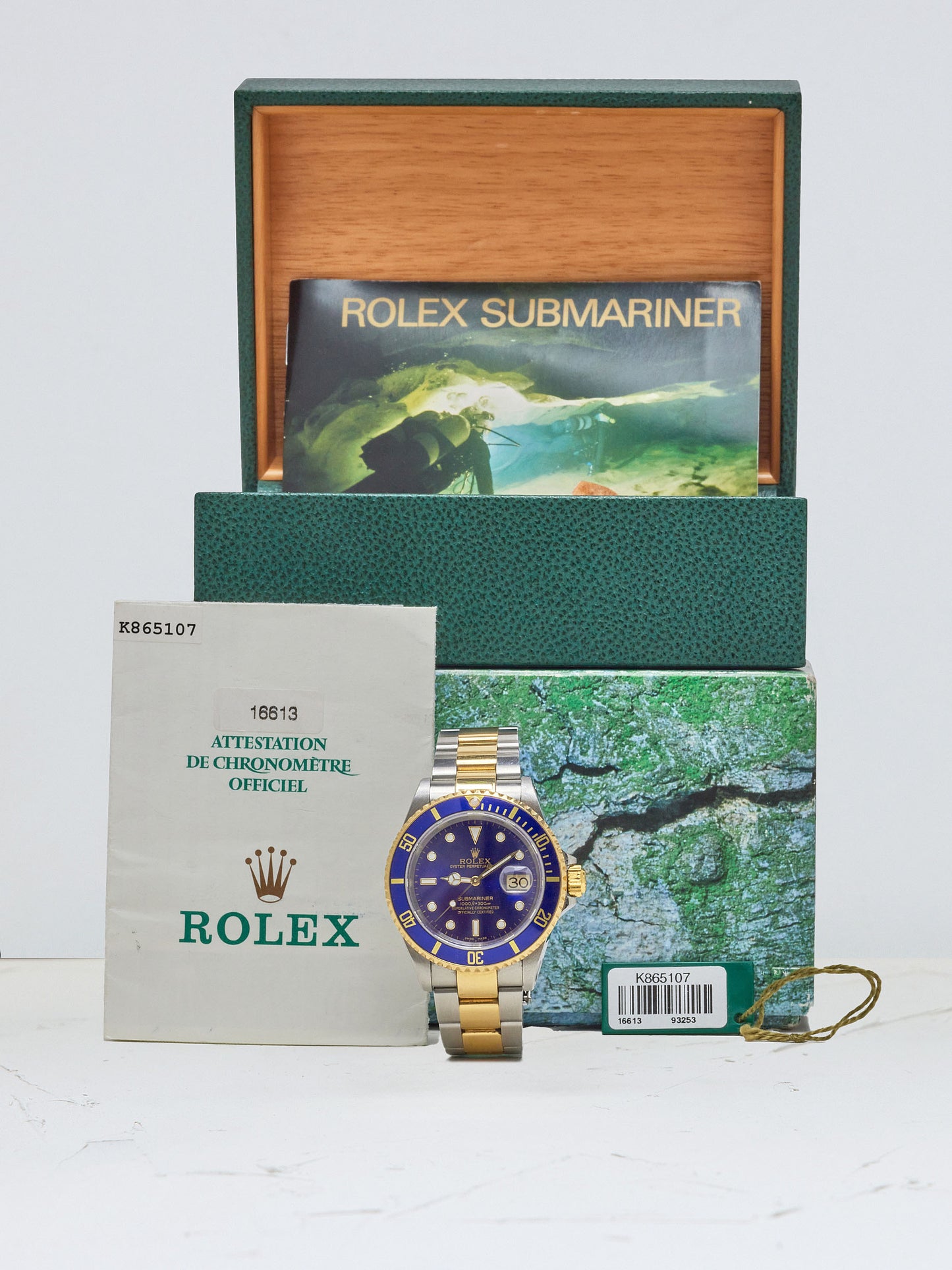ROLEX BLUE 2-TONE SUBMARINER