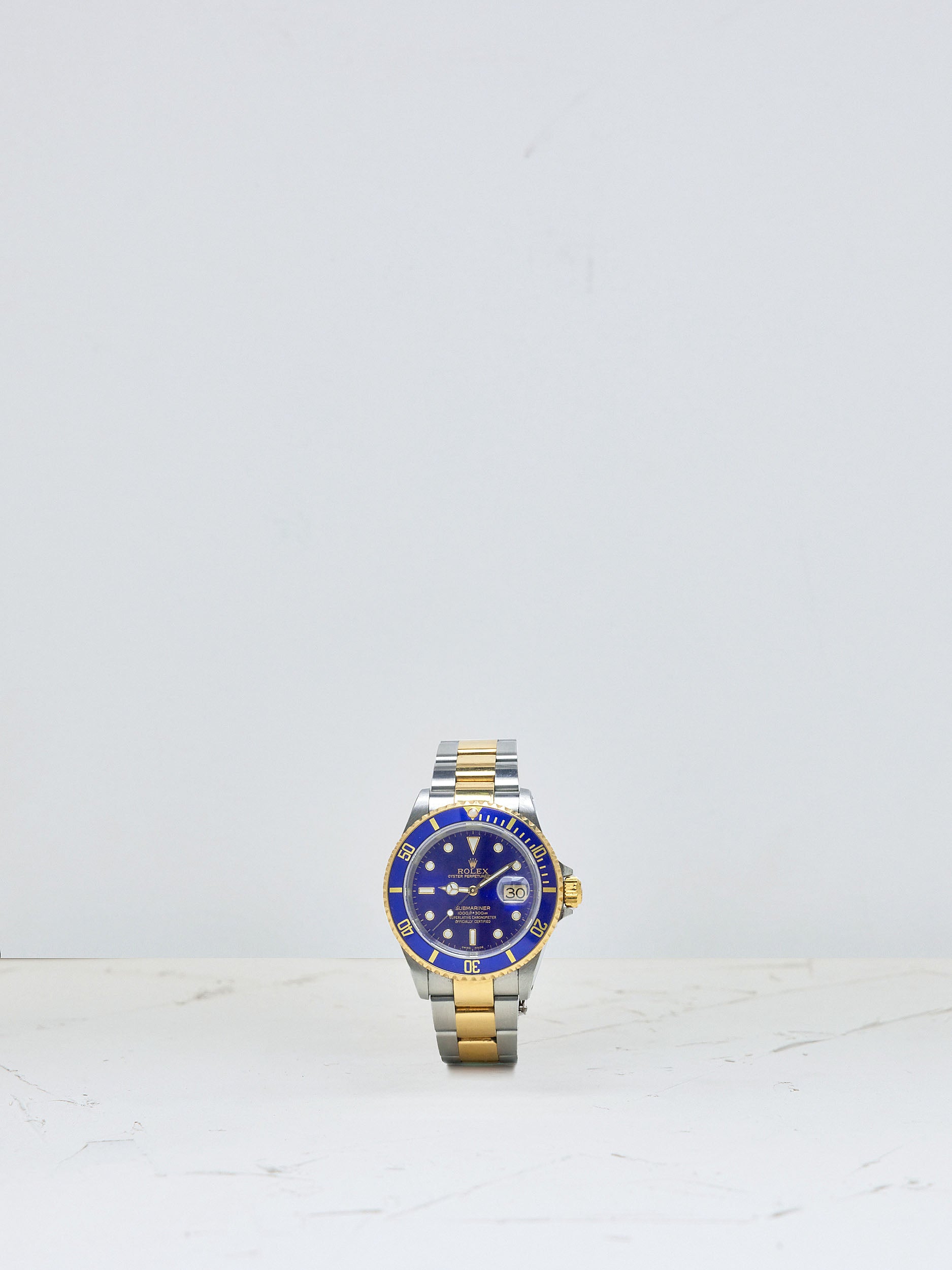 ROLEX BLUE 2-TONE SUBMARINER - Main Image