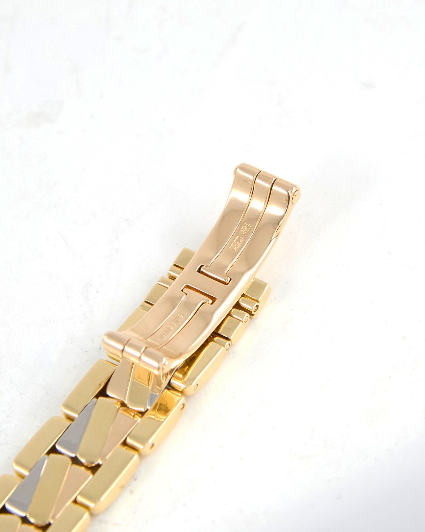 Cartier Trinity "Tri-Gold" with Factory Diamond Case and Bracelet