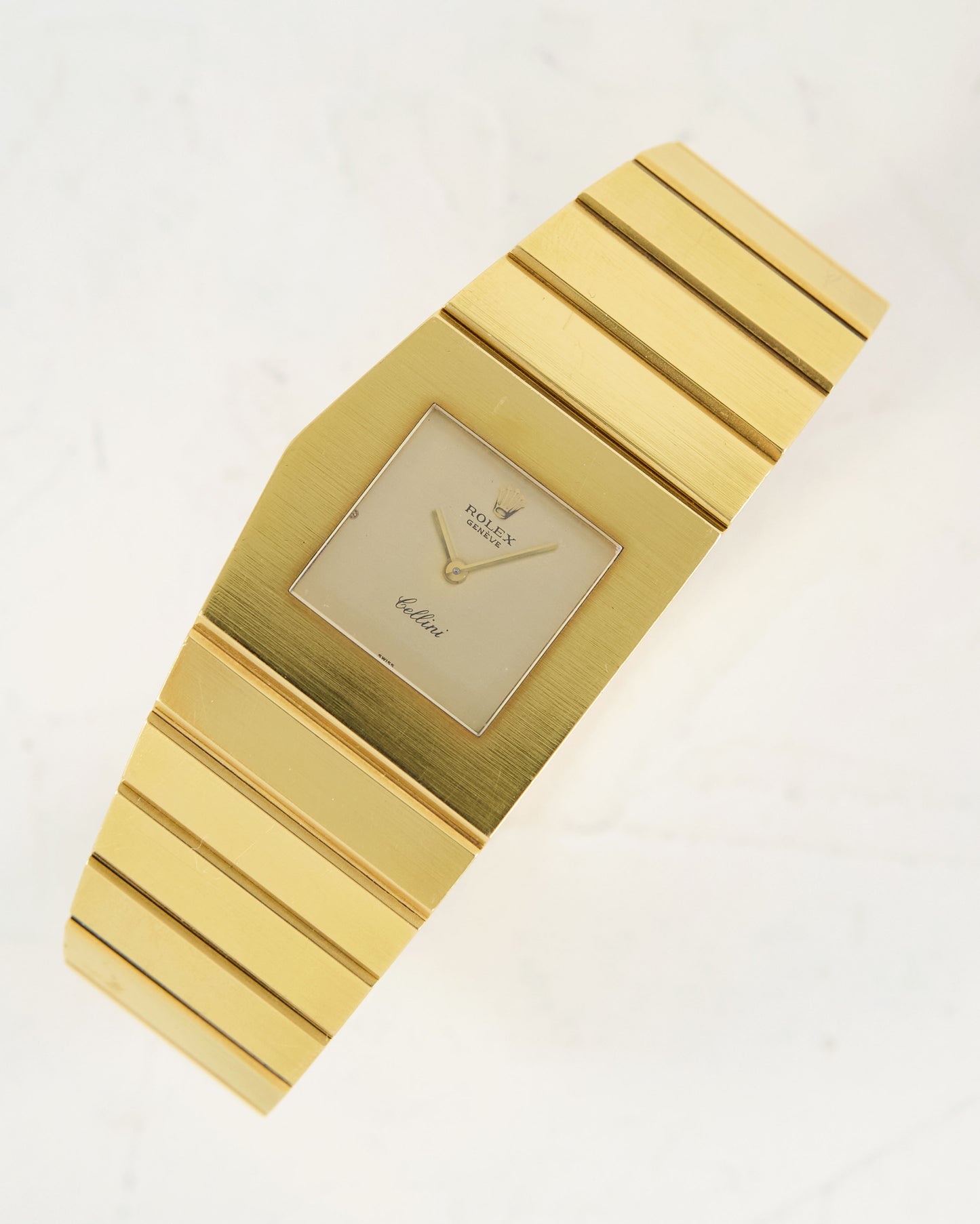 ROLEX KING MIDAS CELLINI ASYMMETRICAL IN YELLOW GOLD