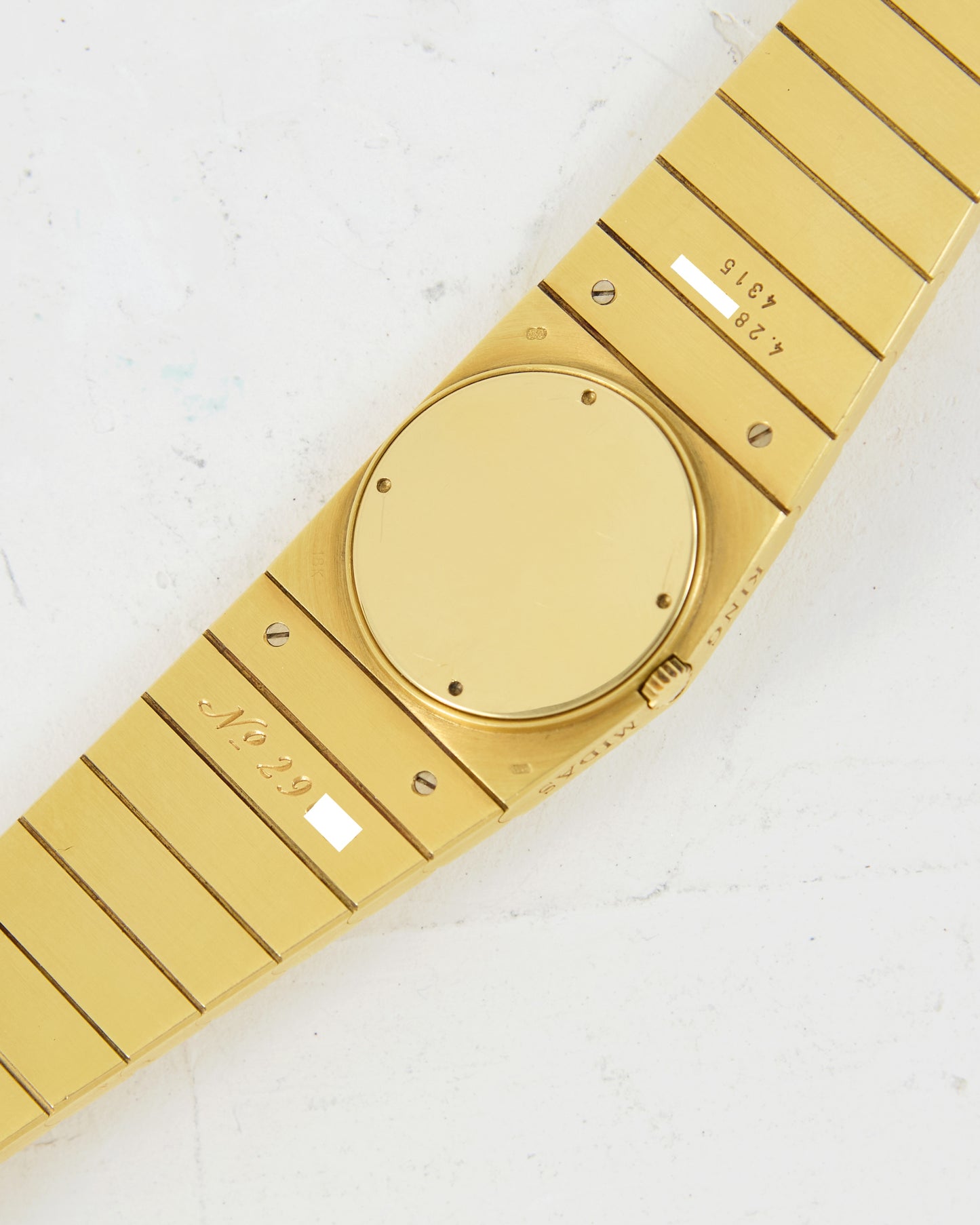 ROLEX KING MIDAS CELLINI ASYMMETRICAL IN YELLOW GOLD