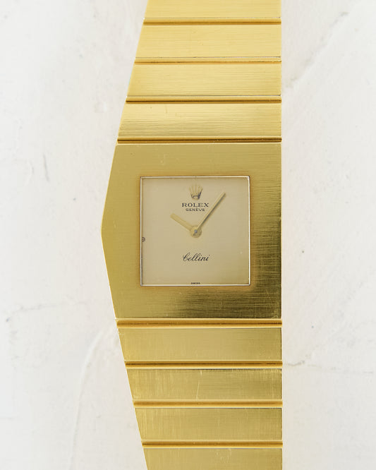 ROLEX KING MIDAS CELLINI ASYMMETRICAL IN YELLOW GOLD