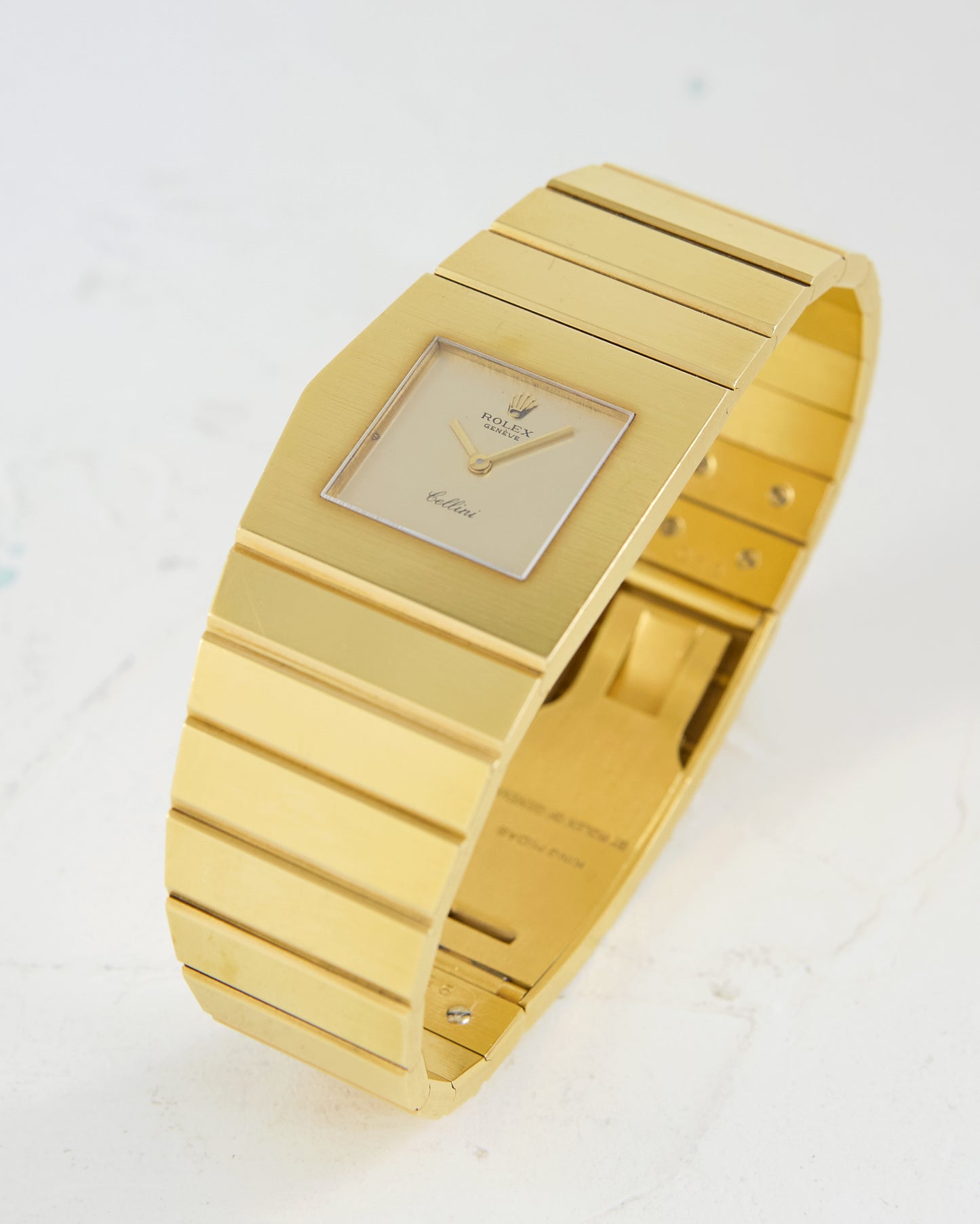 ROLEX KING MIDAS CELLINI ASYMMETRICAL IN YELLOW GOLD