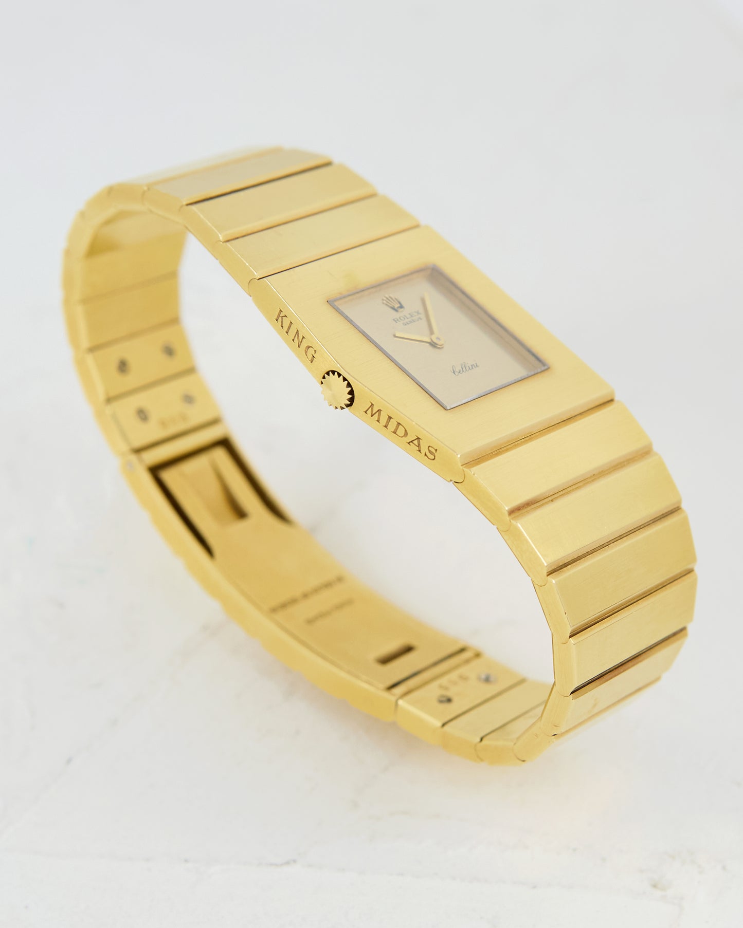 ROLEX KING MIDAS CELLINI ASYMMETRICAL IN YELLOW GOLD