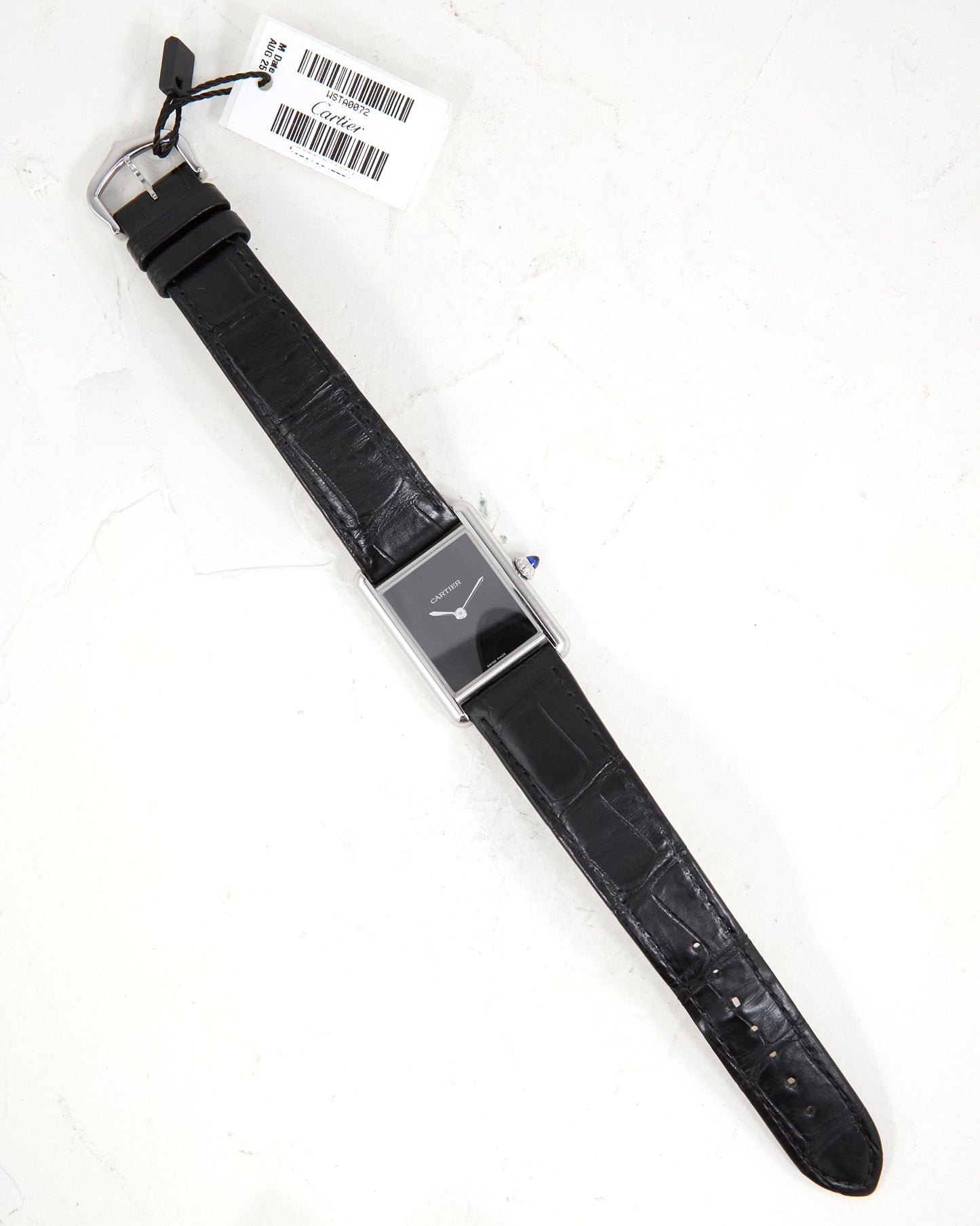 Cartier Tank Must Black Dial with Box & Papers