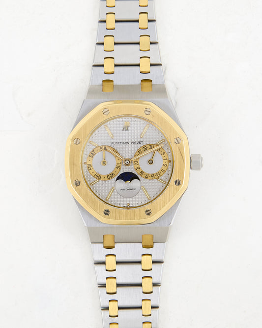 Audemars Piguet Royal Oak Day-Date Moonphase 25594SA in Steel & Gold Case