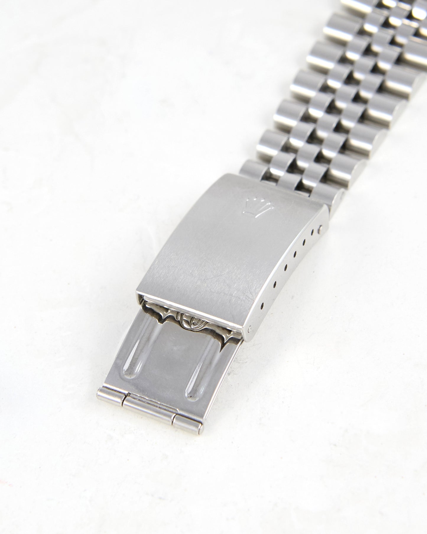 Rolex Datejust Matte Blue Dial with Smooth Bezel on Jubilee Bracelet