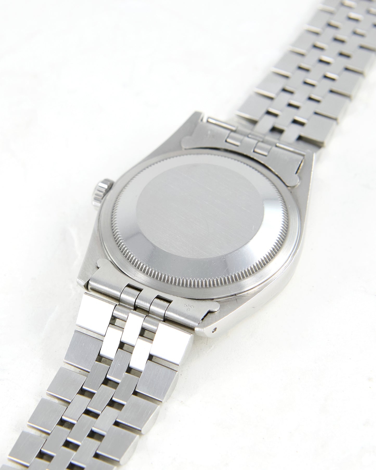 Rolex Datejust Matte Blue Dial with Smooth Bezel on Jubilee Bracelet