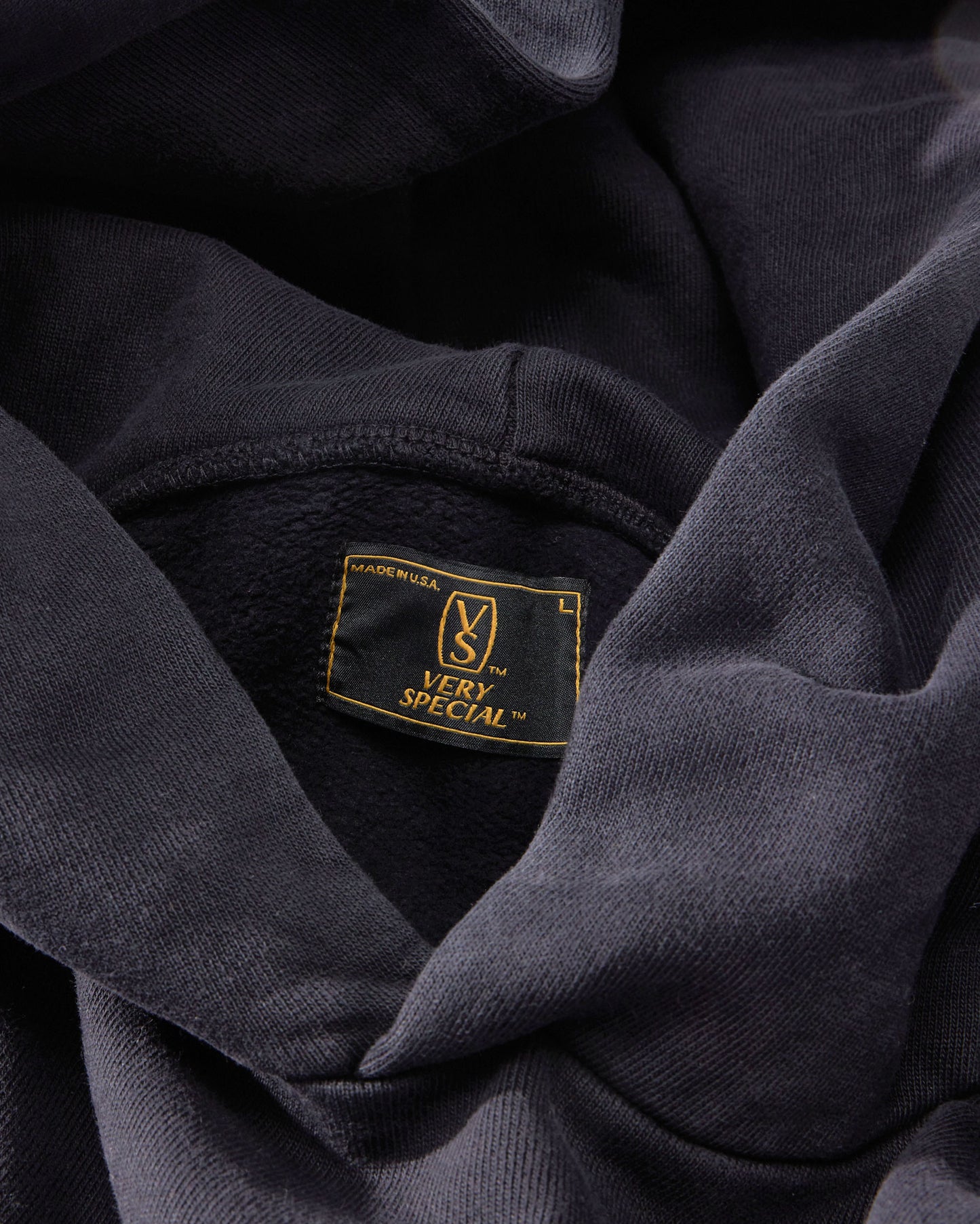 VERY SPECIAL - SCRIPT HOODIE - BLACK