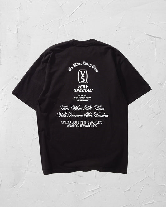 VERY SPECIAL - SCRIPT TEE - BLACK