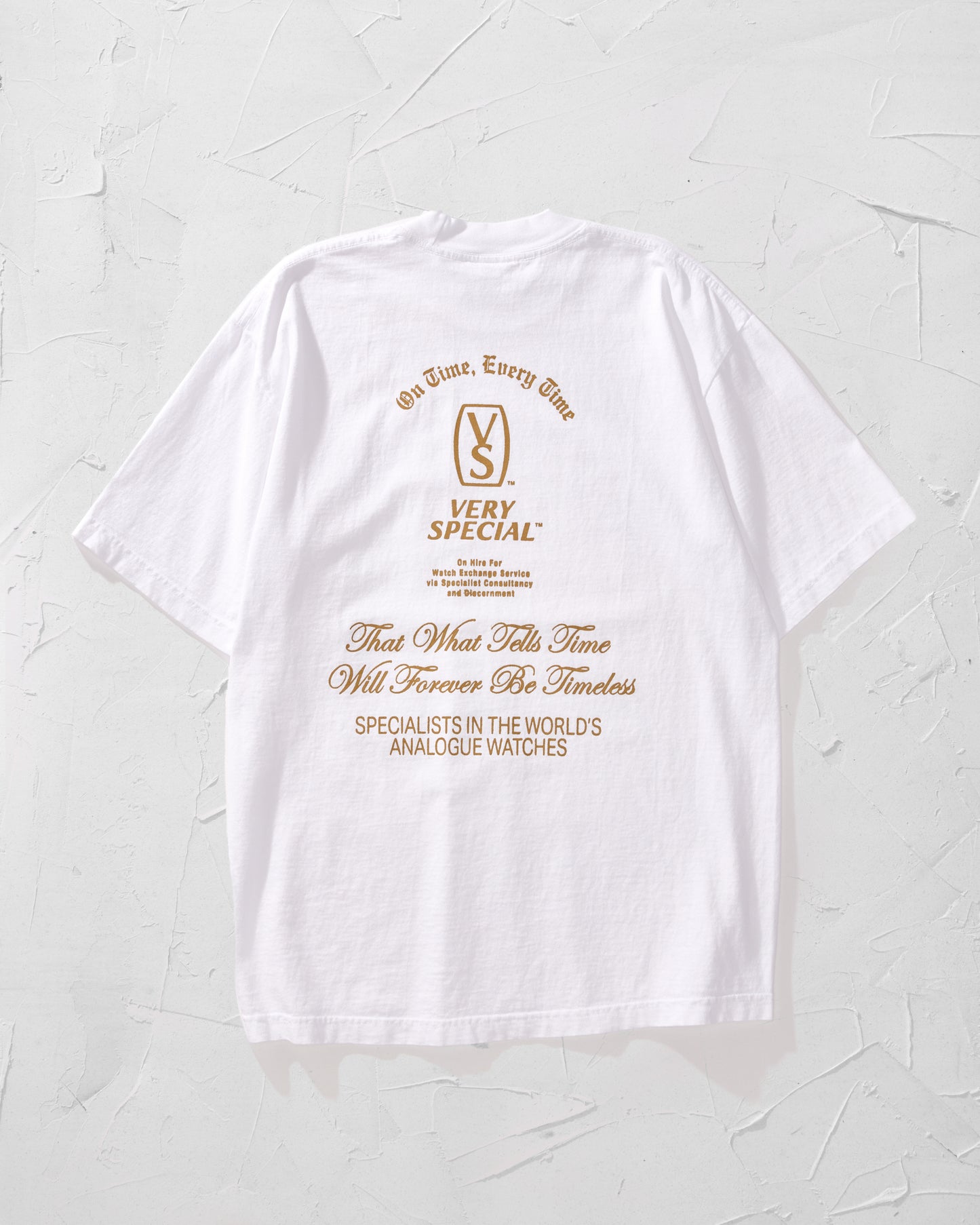 VERY SPECIAL - SCRIPT TEE - WHITE