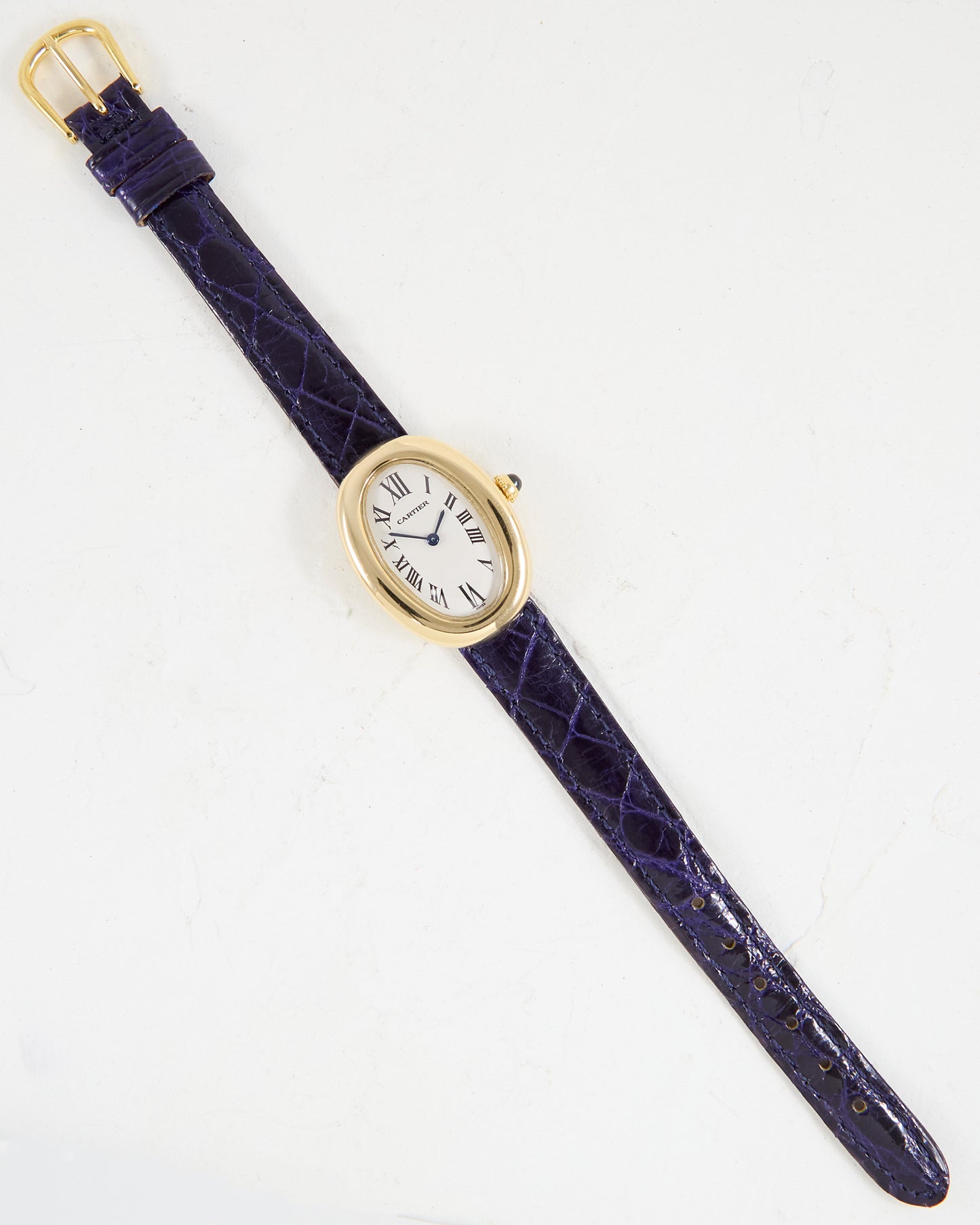 CARTIER BAIGNOIRE IN YELLOW GOLD WITH BUCKLE CLASP