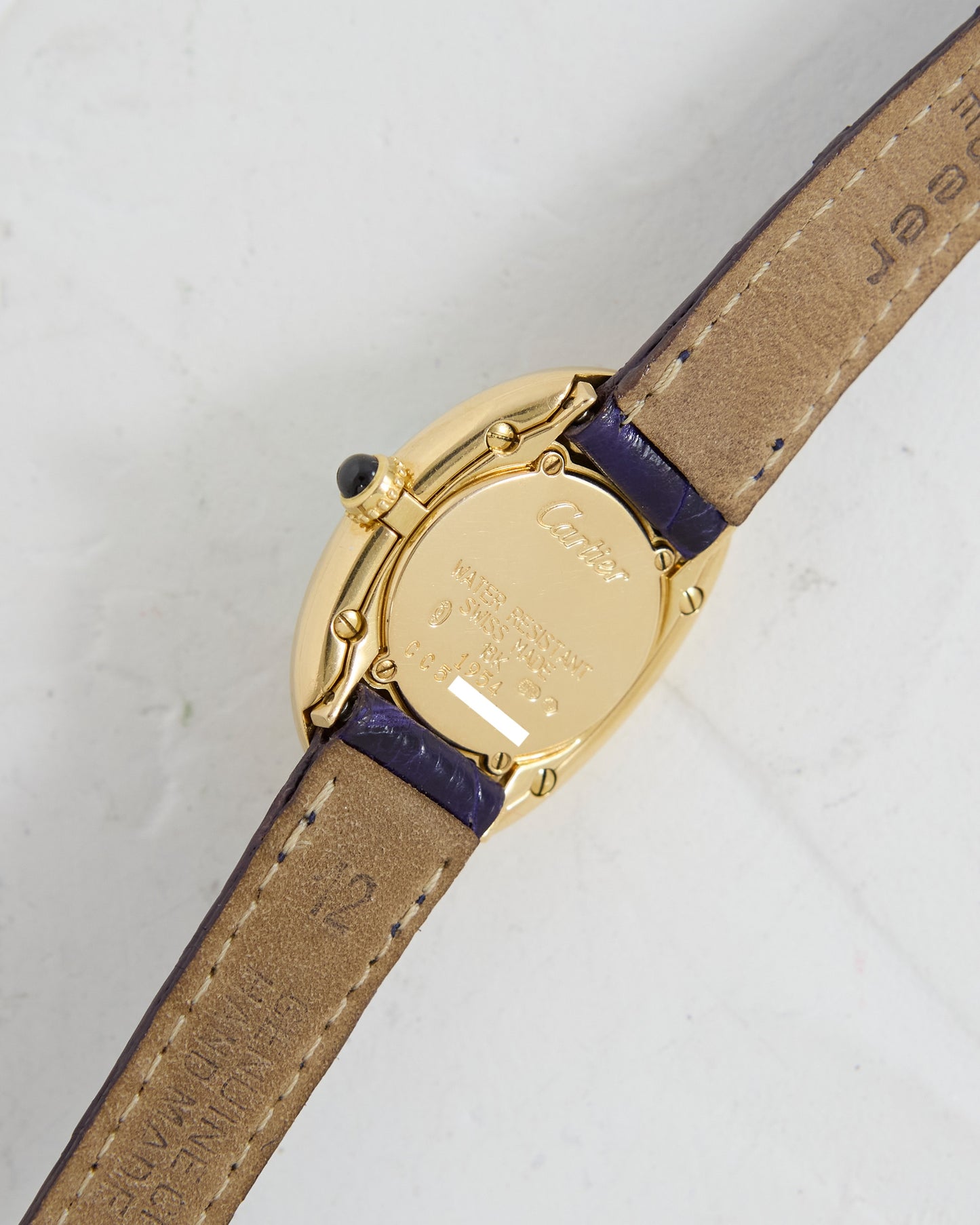 CARTIER BAIGNOIRE IN YELLOW GOLD WITH BUCKLE CLASP