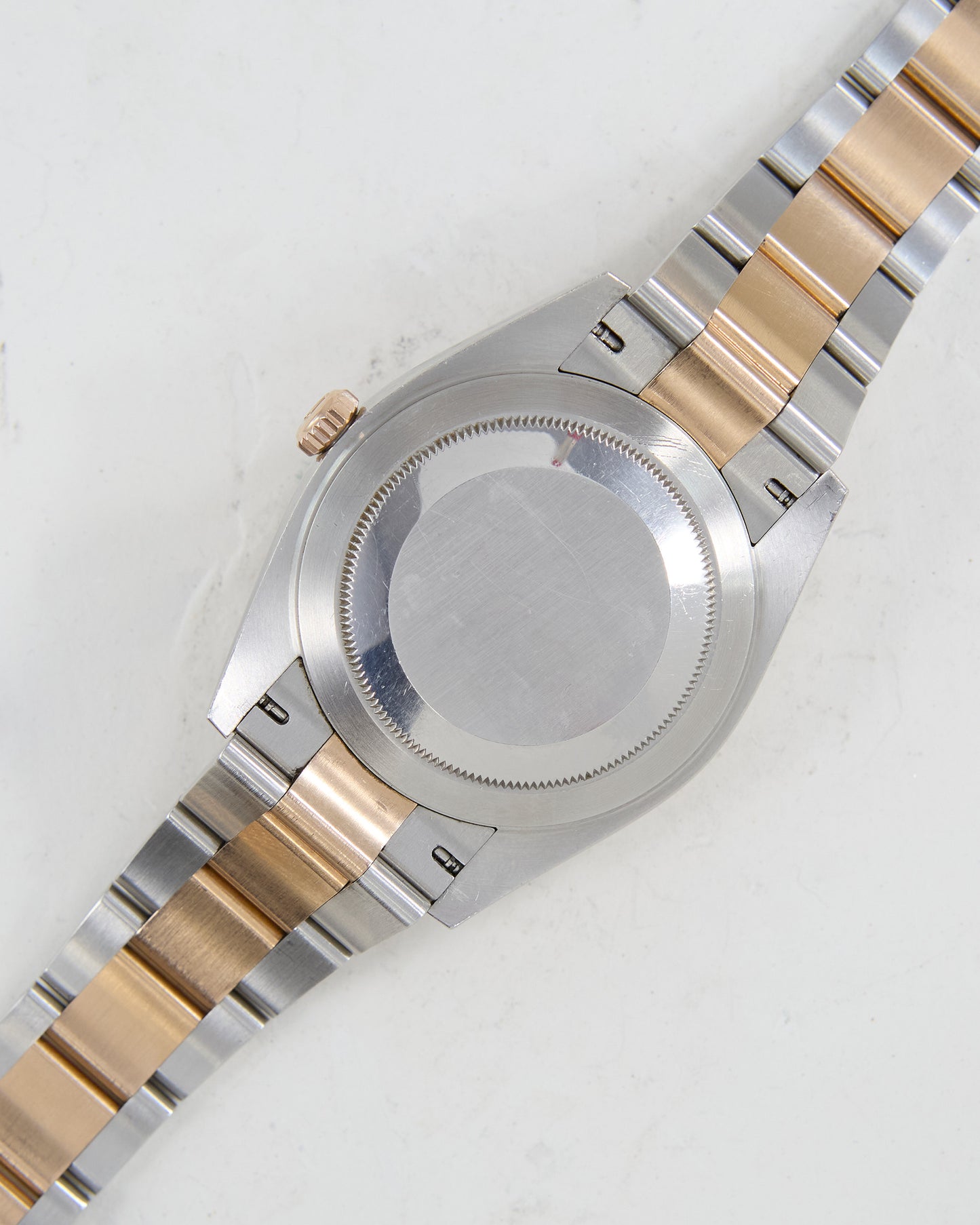 ROLEX DATEJUST 41 CHOCOLATE IN STEEL & ROSE GOLD