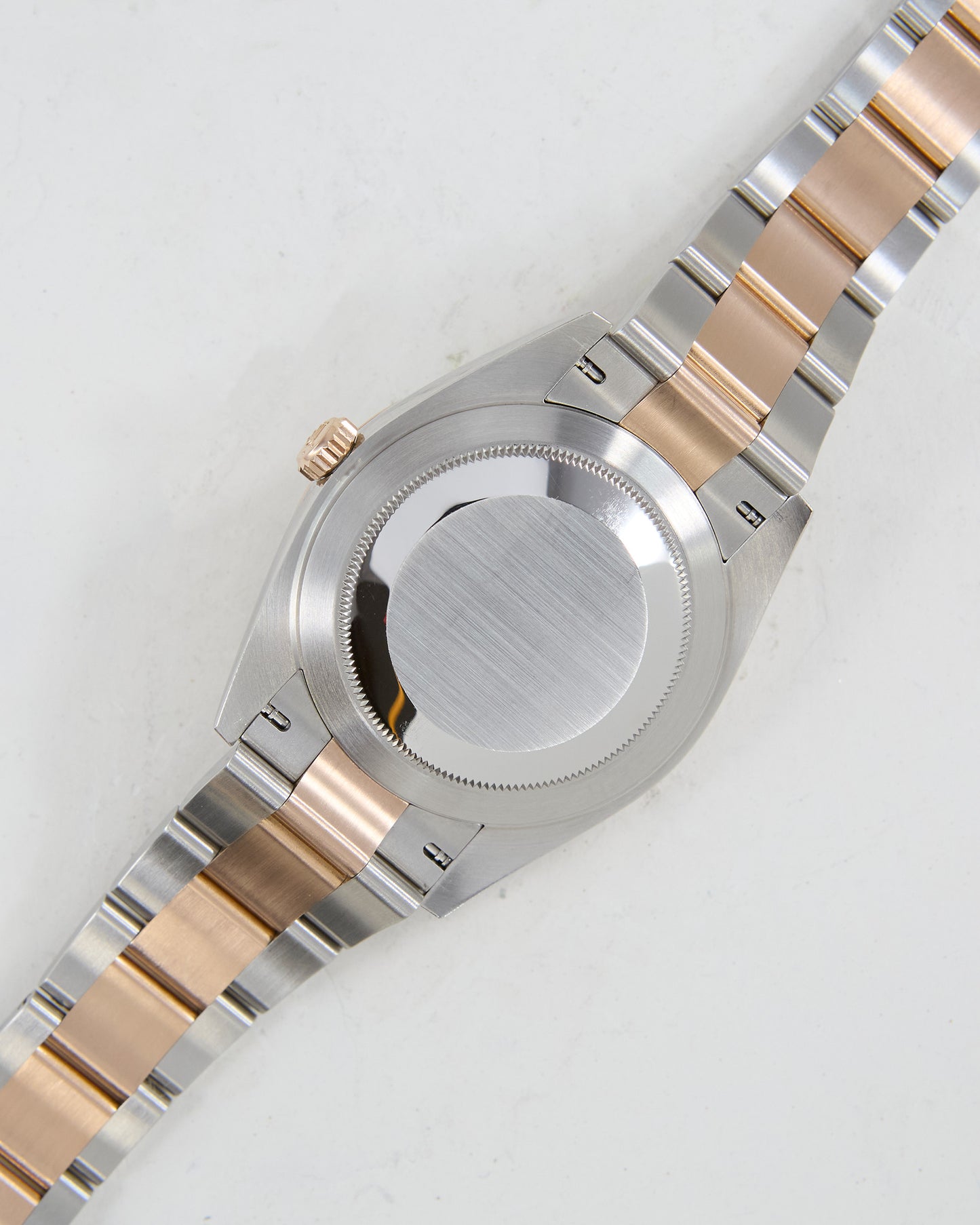 ROLEX DATEJUST 41 WIMBLEDON IN STEEL & ROSE GOLD