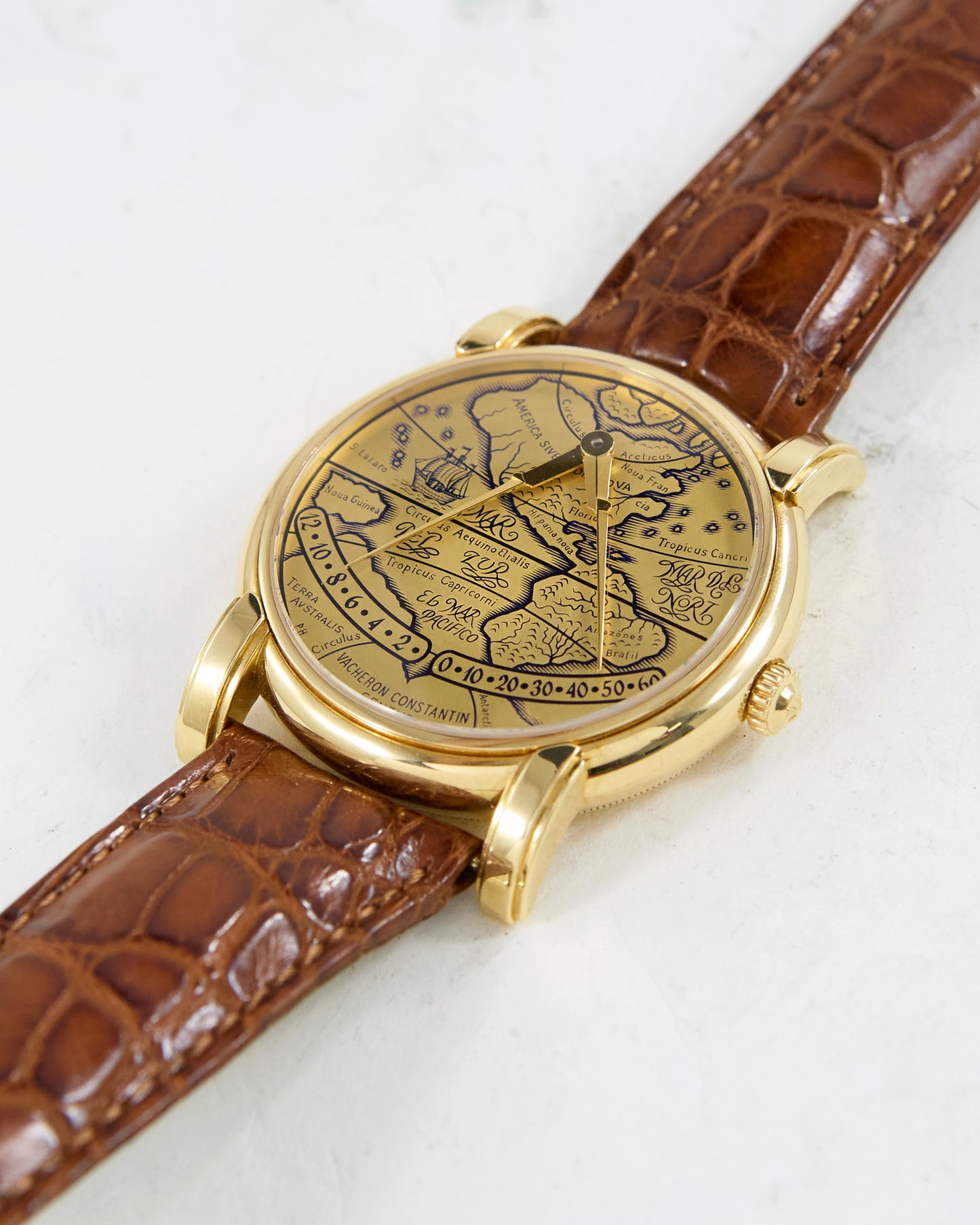 Vacheron Constantin Mercator in Yellow Gold with Strap and Buckle