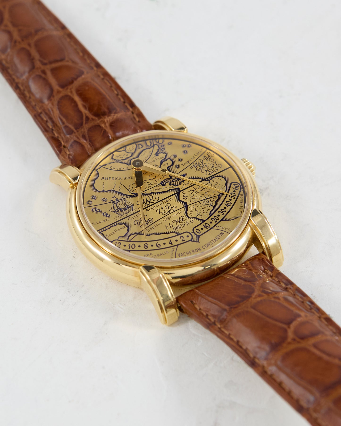 Vacheron Constantin Mercator in Yellow Gold with Strap and Buckle