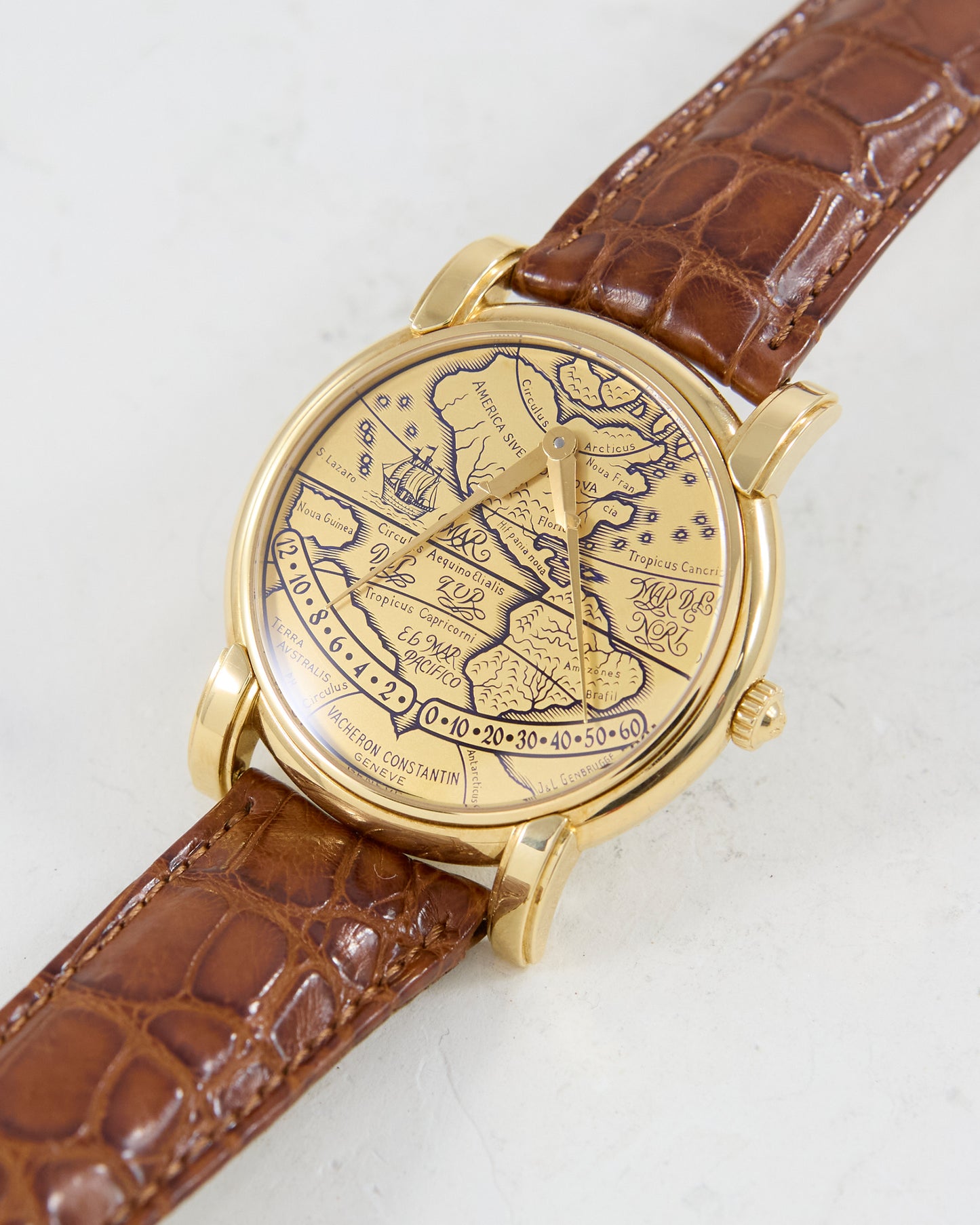 Vacheron Constantin Mercator in Yellow Gold with Strap and Buckle