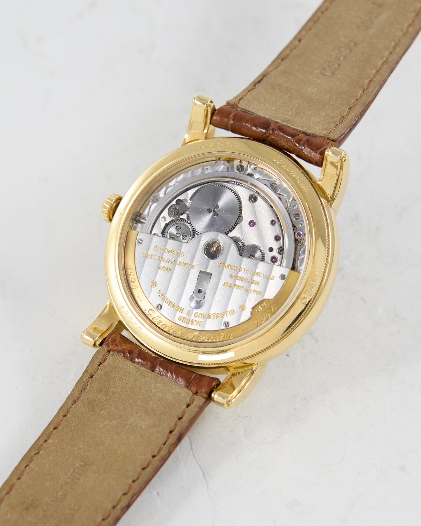 Vacheron Constantin Mercator in Yellow Gold with Strap and Buckle