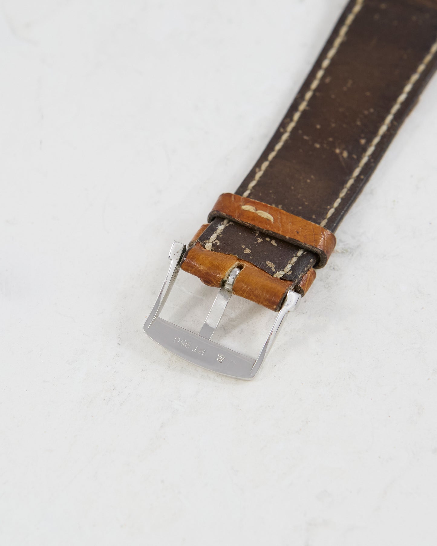 Blancpain Villeret in Platinum with Skeleton Dial on Strap and Buckle