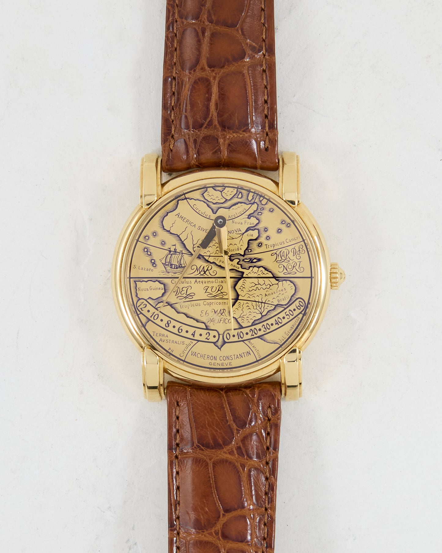 Vacheron Constantin Mercator in Yellow Gold with Strap and Buckle