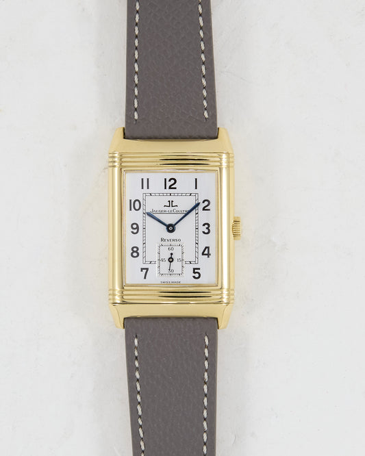Jaeger-LeCoultre Reverso Grande Taille in Yellow Gold with Box and Papers