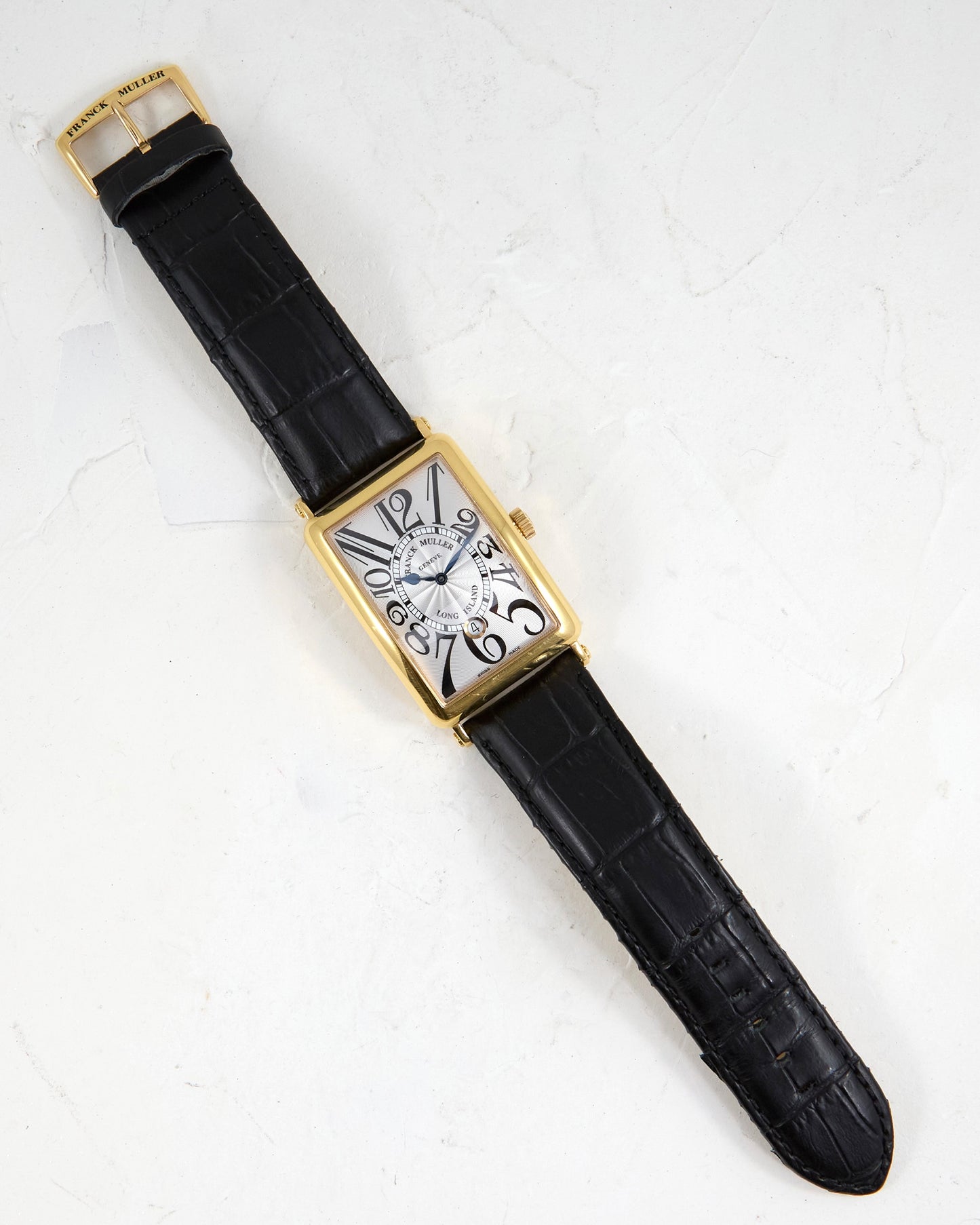 Franck Muller Long Island 1150 SC DT in Yellow Gold Case and Buckle