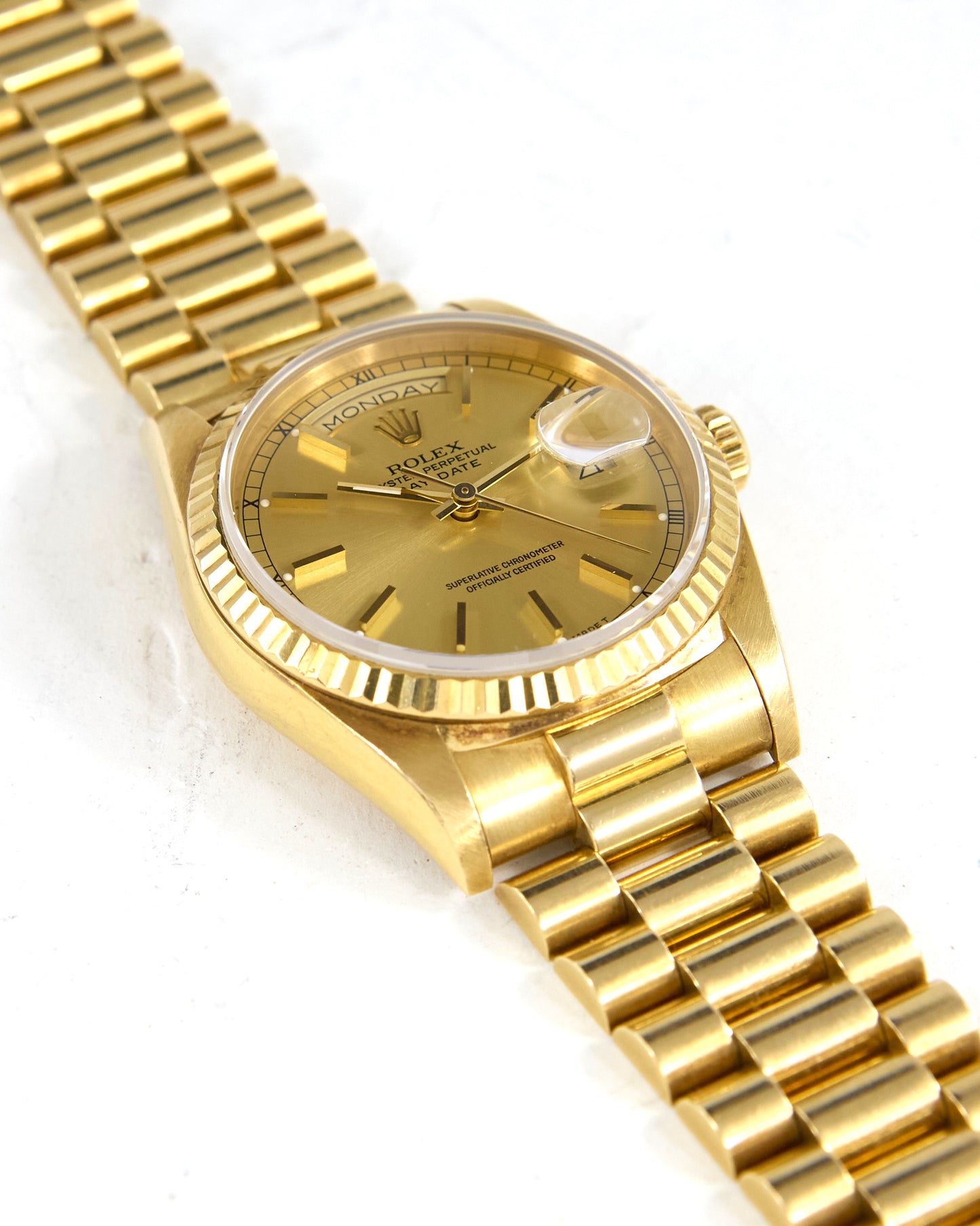 Rolex Day-Date Champagne Dial in Unpolished Condition