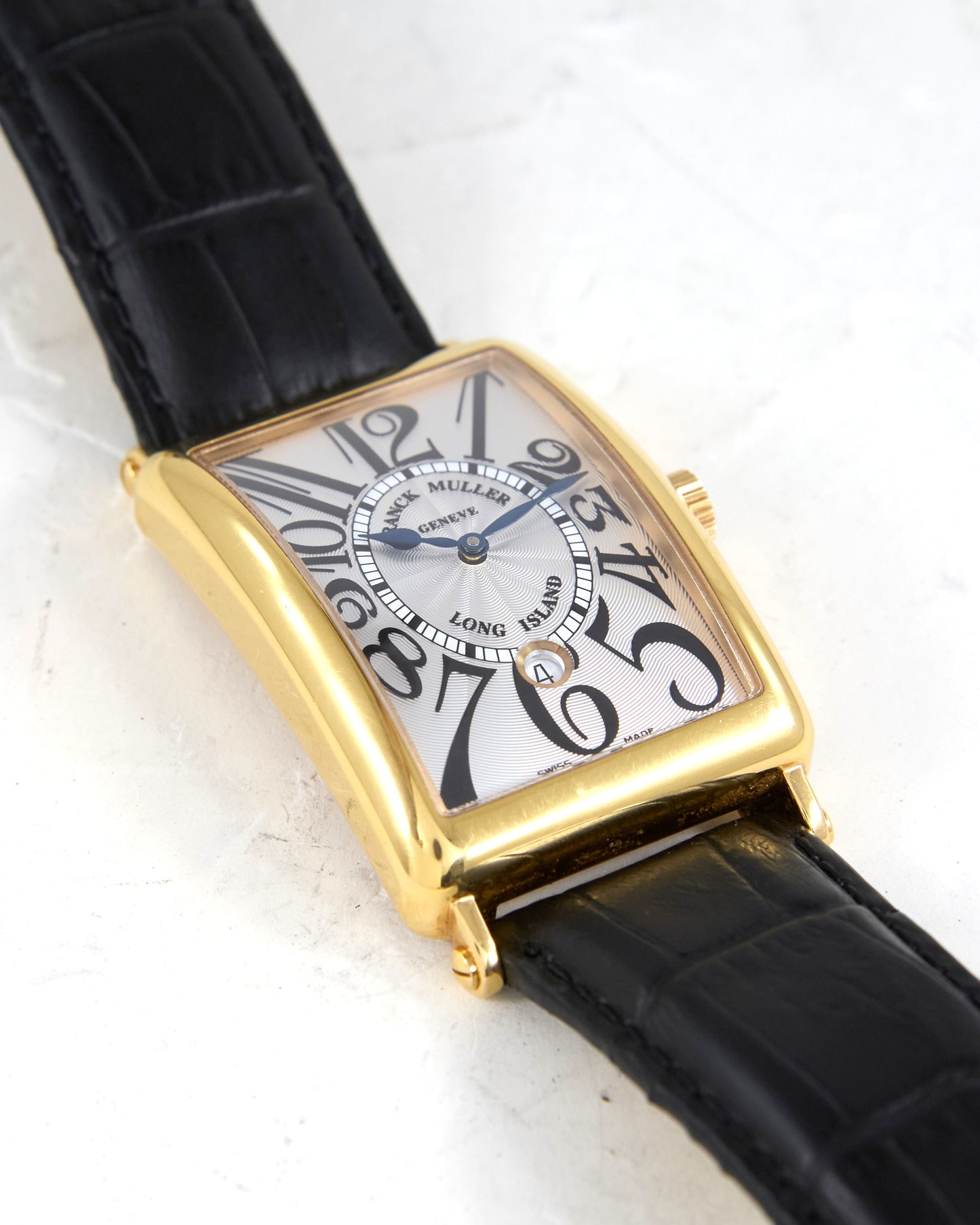 Franck Muller Long Island 1150 SC DT in Yellow Gold Case and Buckle