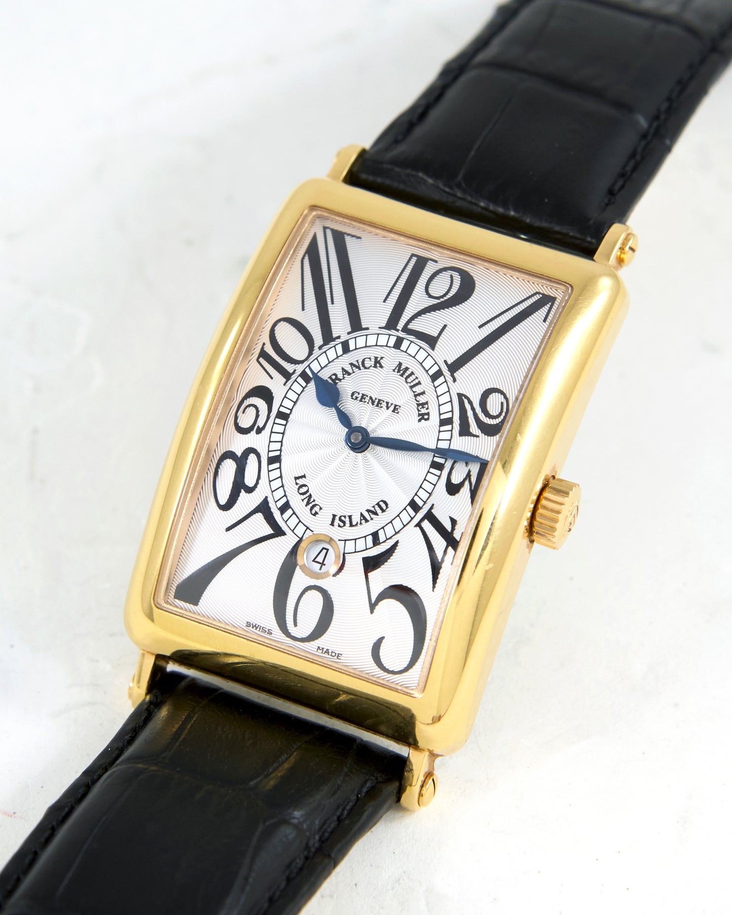 Franck Muller Long Island 1150 SC DT in Yellow Gold Case and Buckle