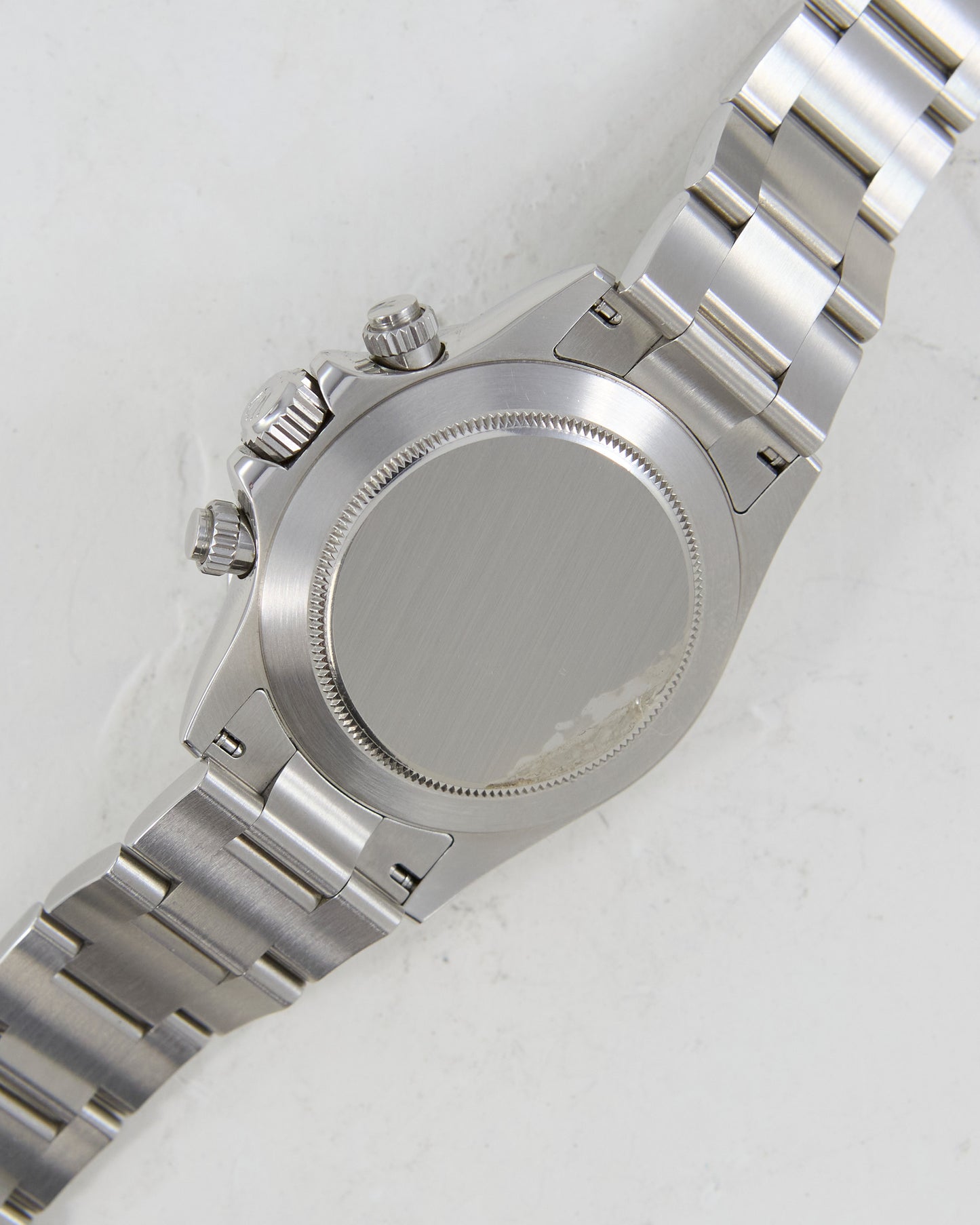 Rolex Daytona Black Dial in Steel on Oyster Bracelet with Box & Papers