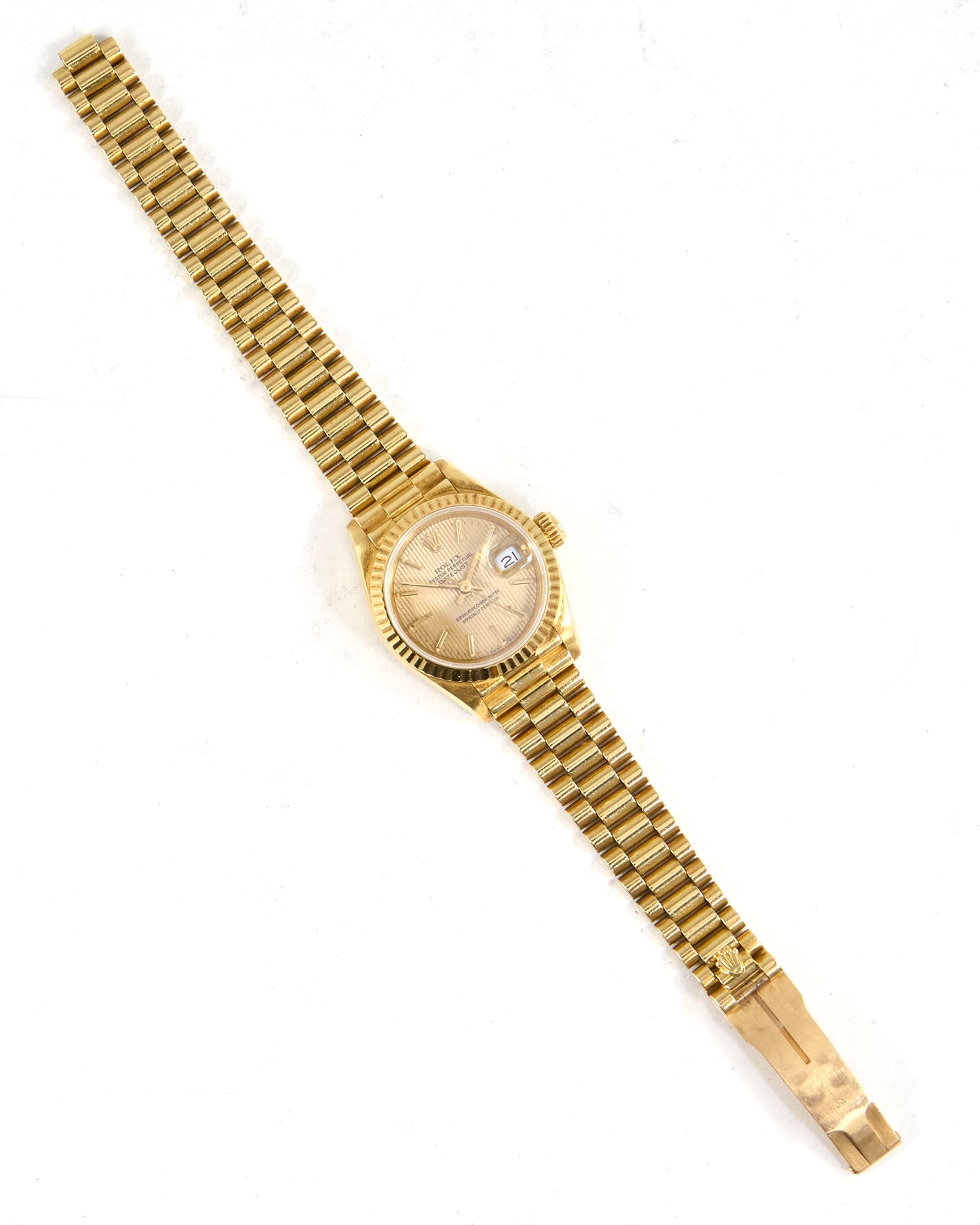 Rolex Ladies Datejust Tapestry Dial on President Bracelet