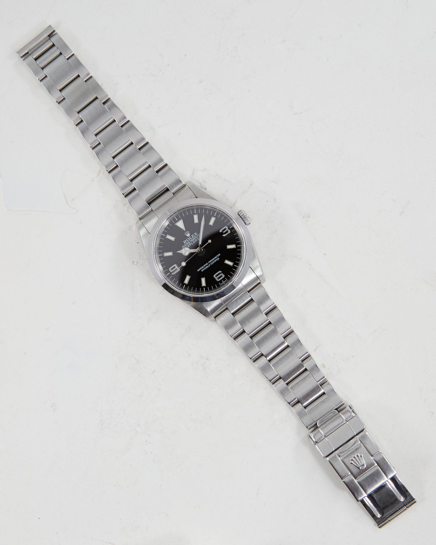 Rolex Explorer I "Swiss Only" Dial with Box & Papers