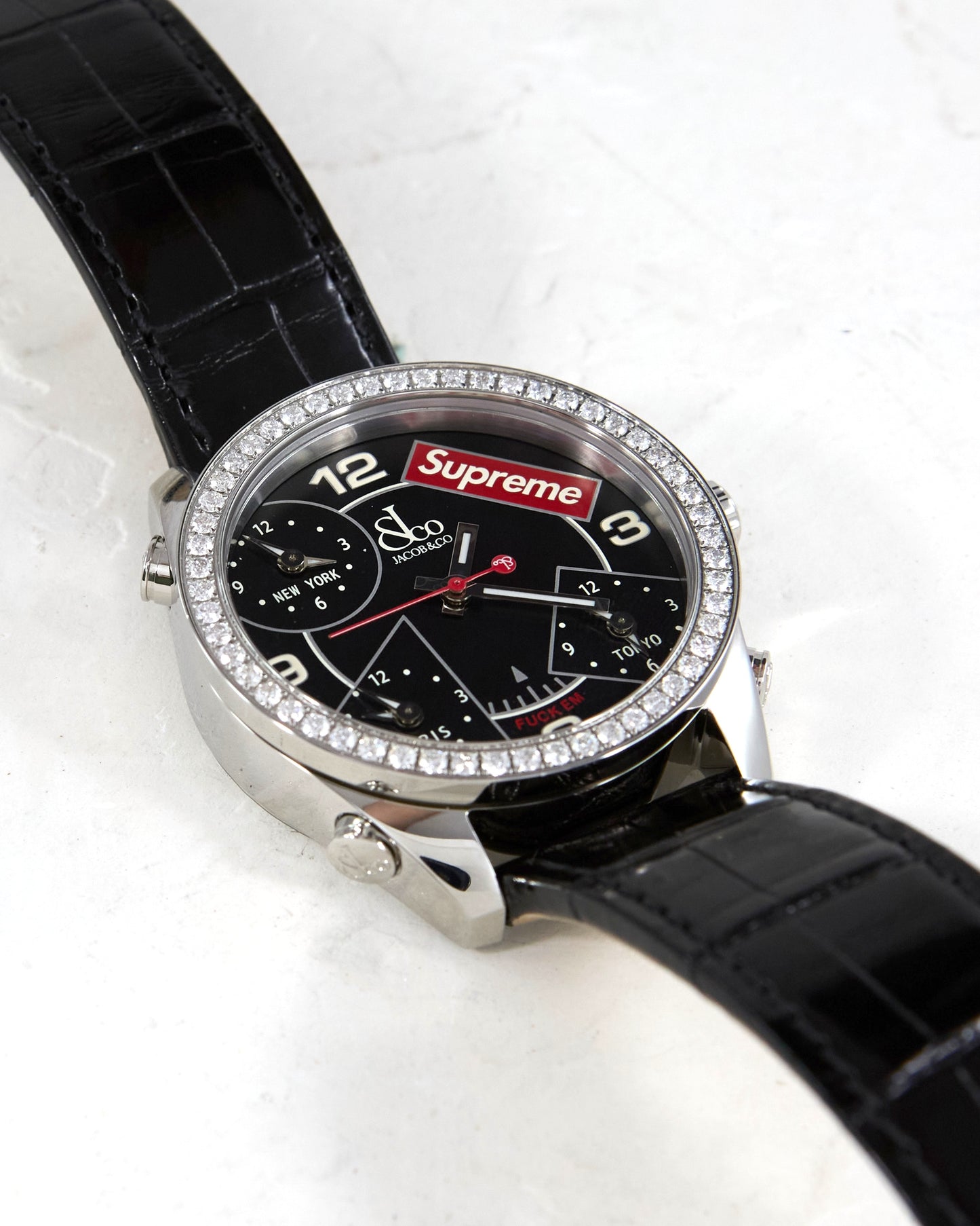 Jacob & Co Supreme Four Time Zone with Box & Papers Unworn Condition