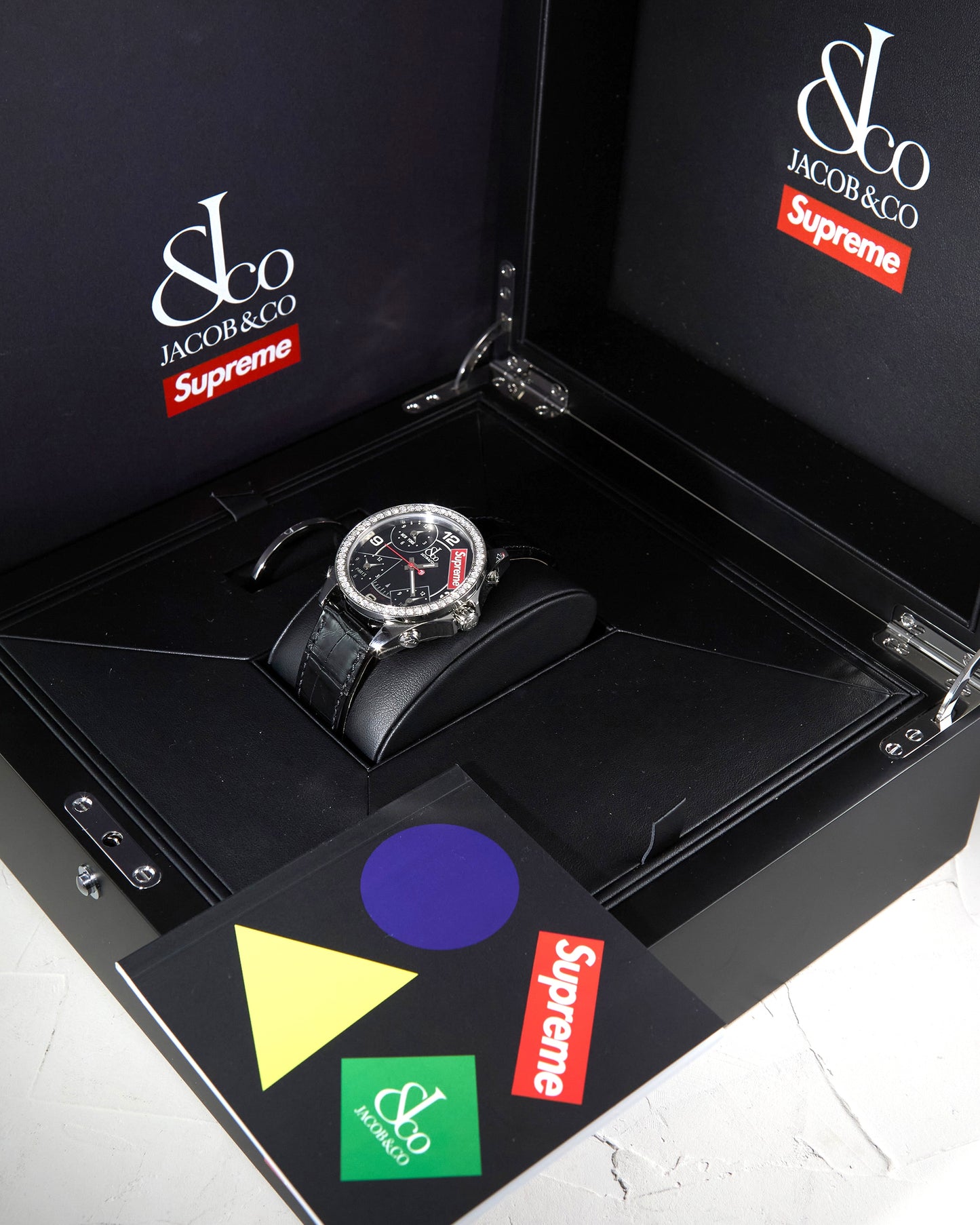 Jacob & Co Supreme Four Time Zone with Box & Papers Unworn Condition