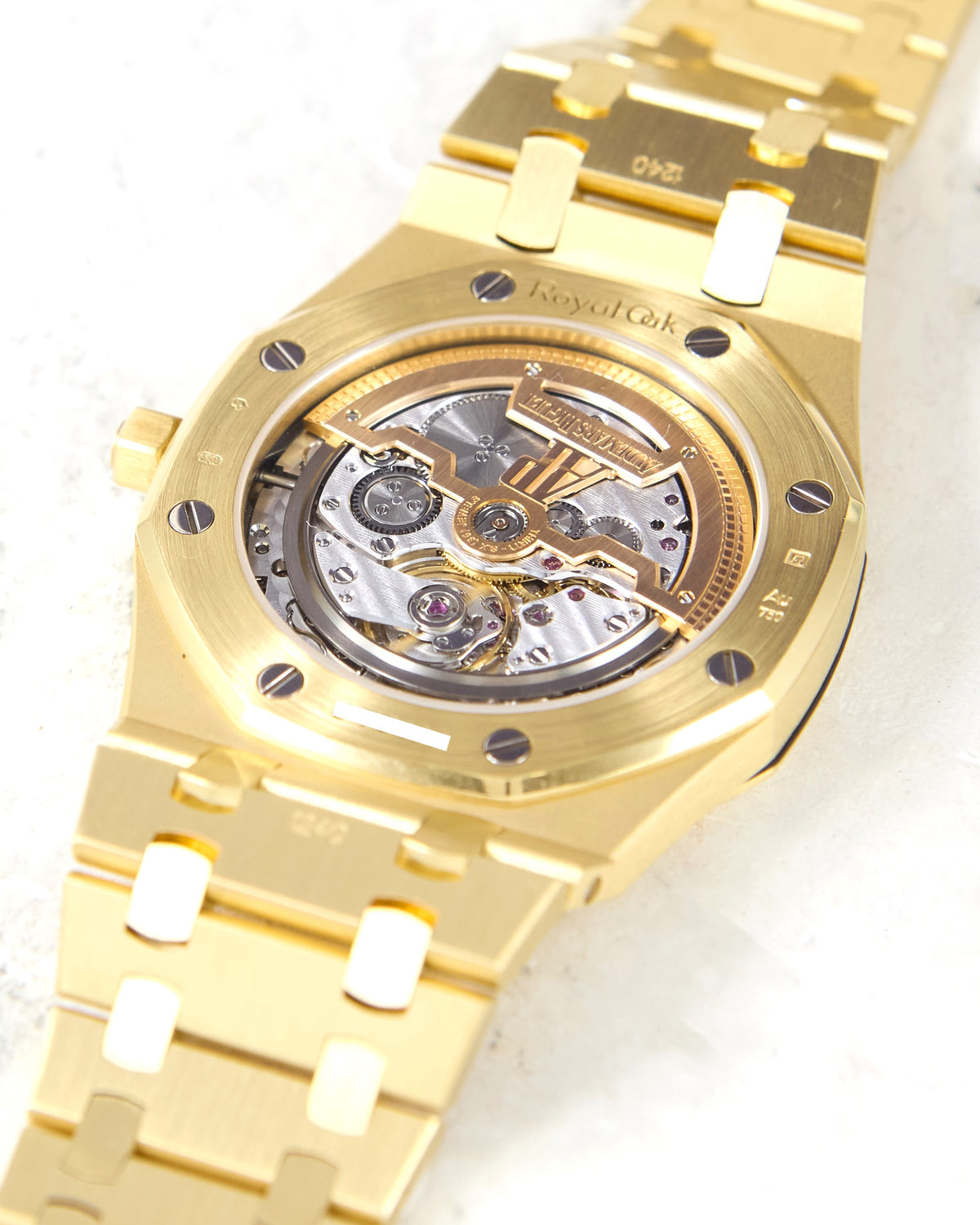 Audemars Piguet Royal Oak Jumbo "Extra Thin" 15202BA Blue Dial with Box & Papers