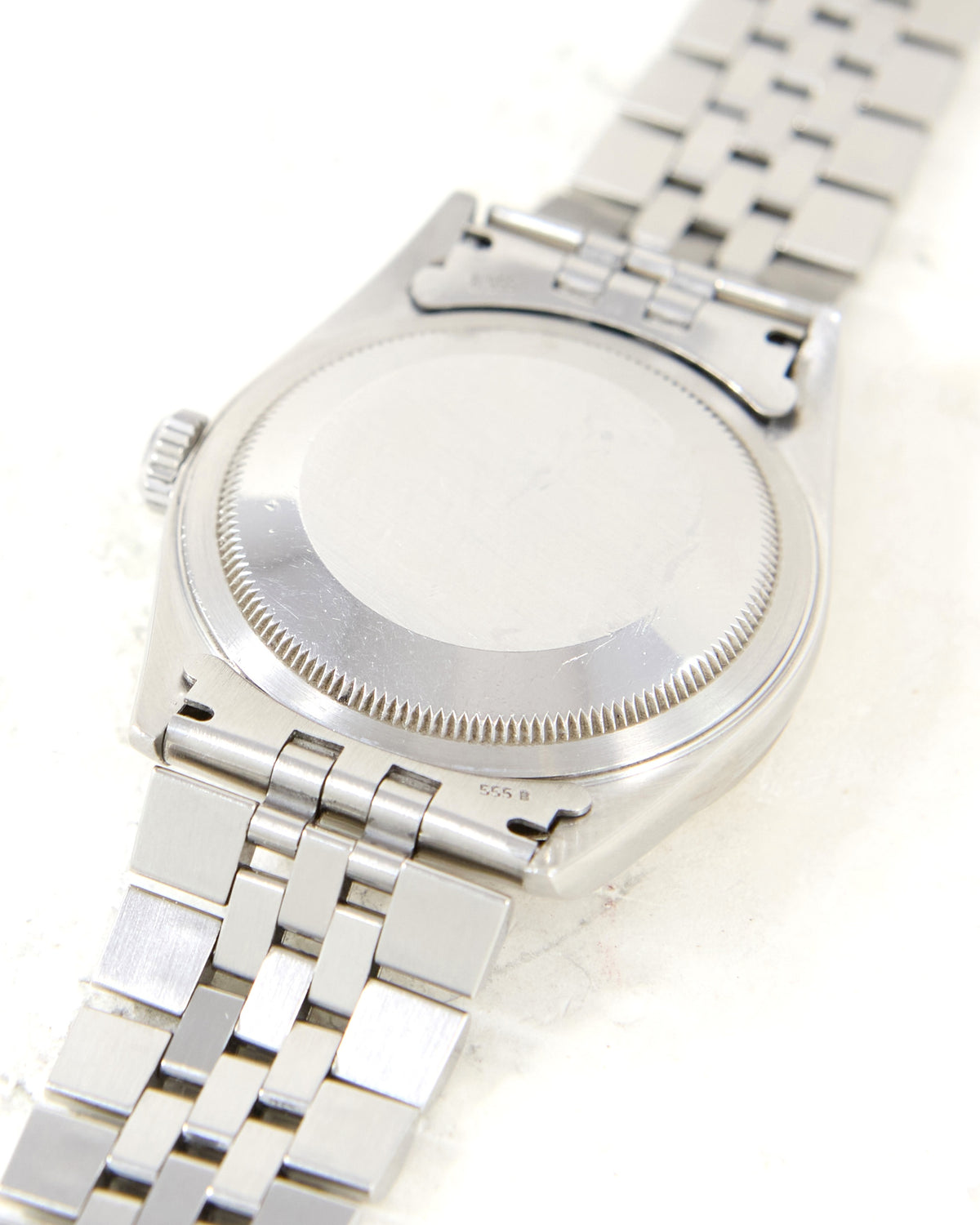Rolex Datejust 16234 Silver Linen Dial in Steel Case on Jubilee Bracelet
