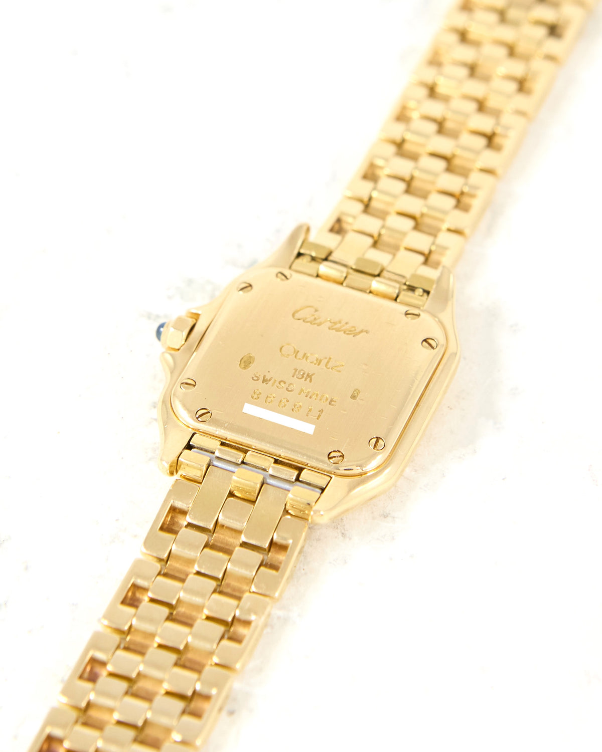 Cartier Panthere Small 22mm Size 866911 in Yellow Gold Case and Bracelet