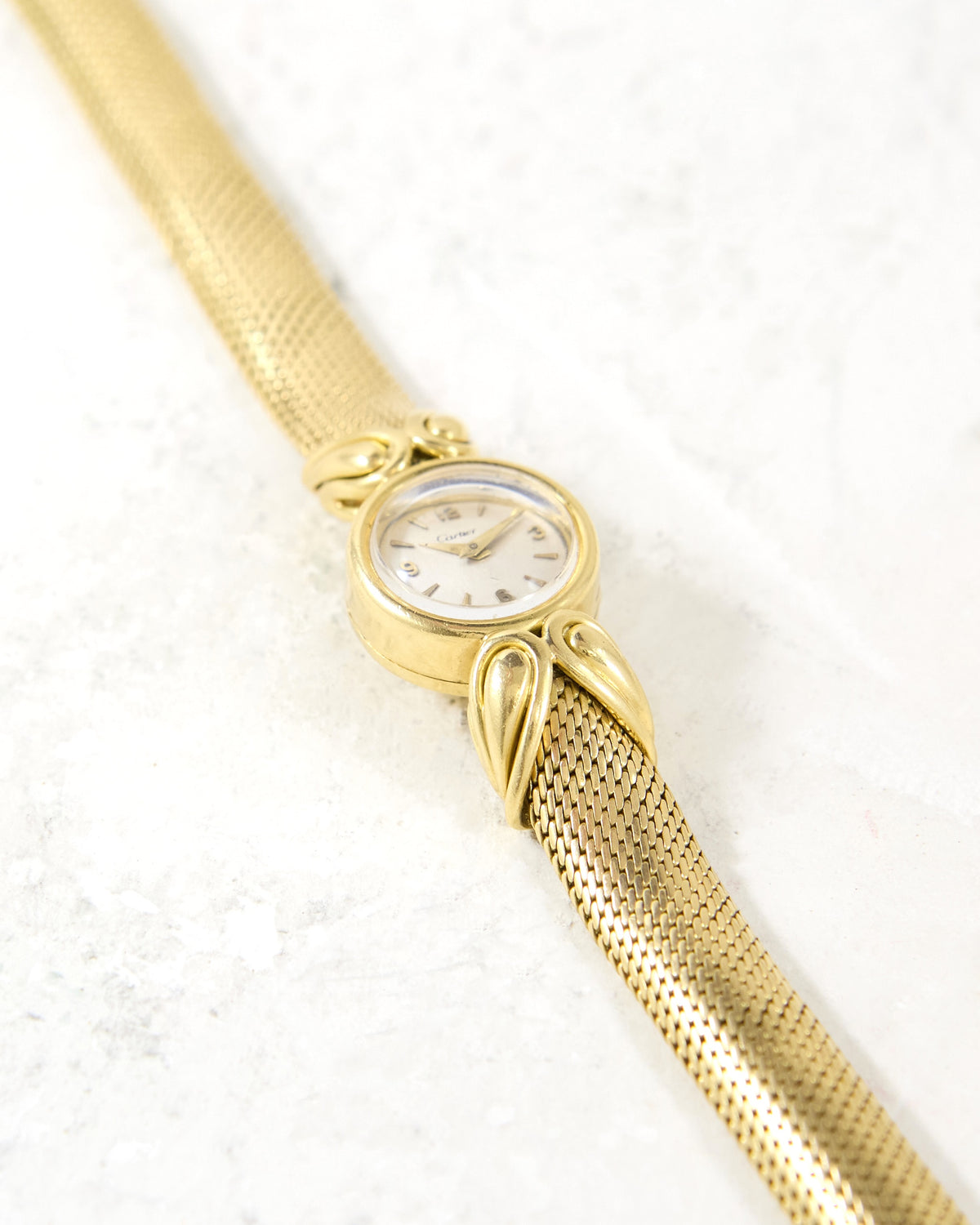 Cartier Cocktail Watch Mechanical in Yellow Gold Case and Bracelet